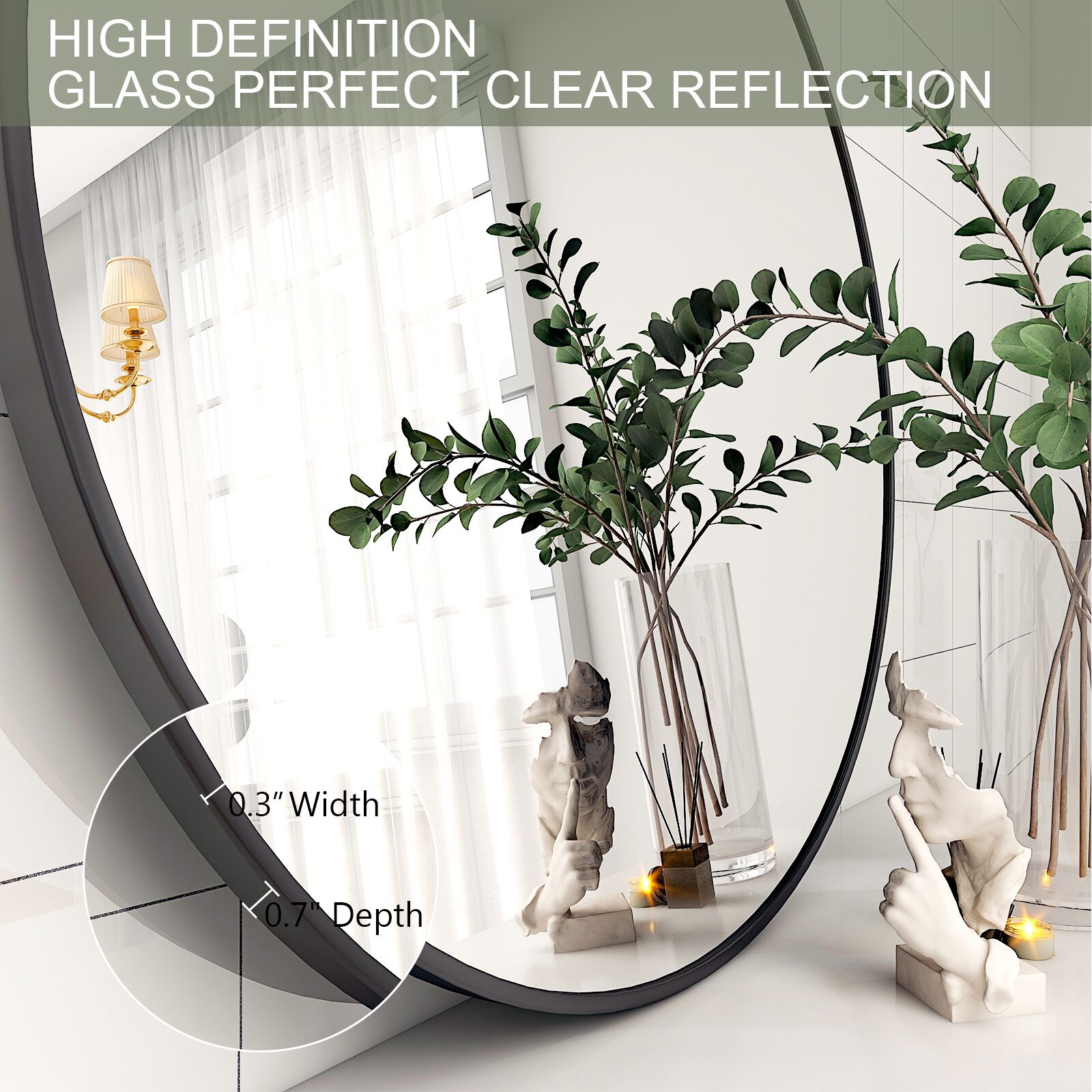BEAUTYPEAK LS-YSJ-1908YJ20-B Decor-Mirrors - View #3