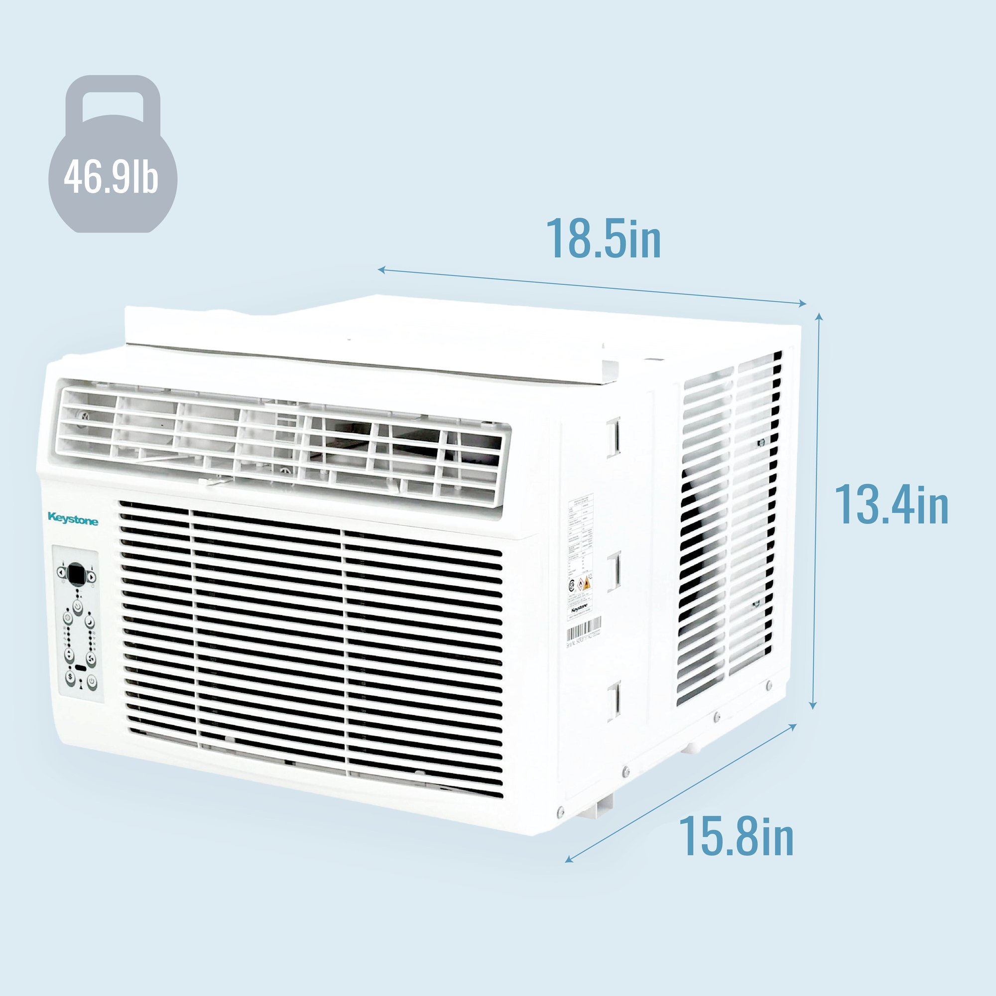 Keystone KSTAW08CE Window-Air-Conditioners - View #3