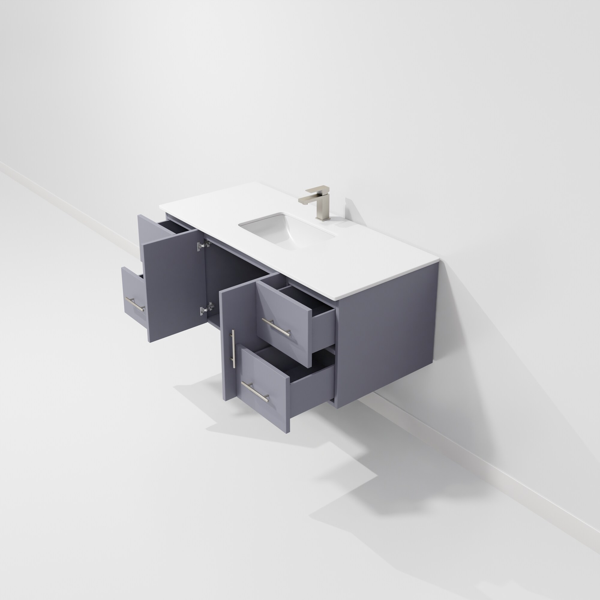 Lexora LVG48SB201 Bath-Vanity-Combo - View #7