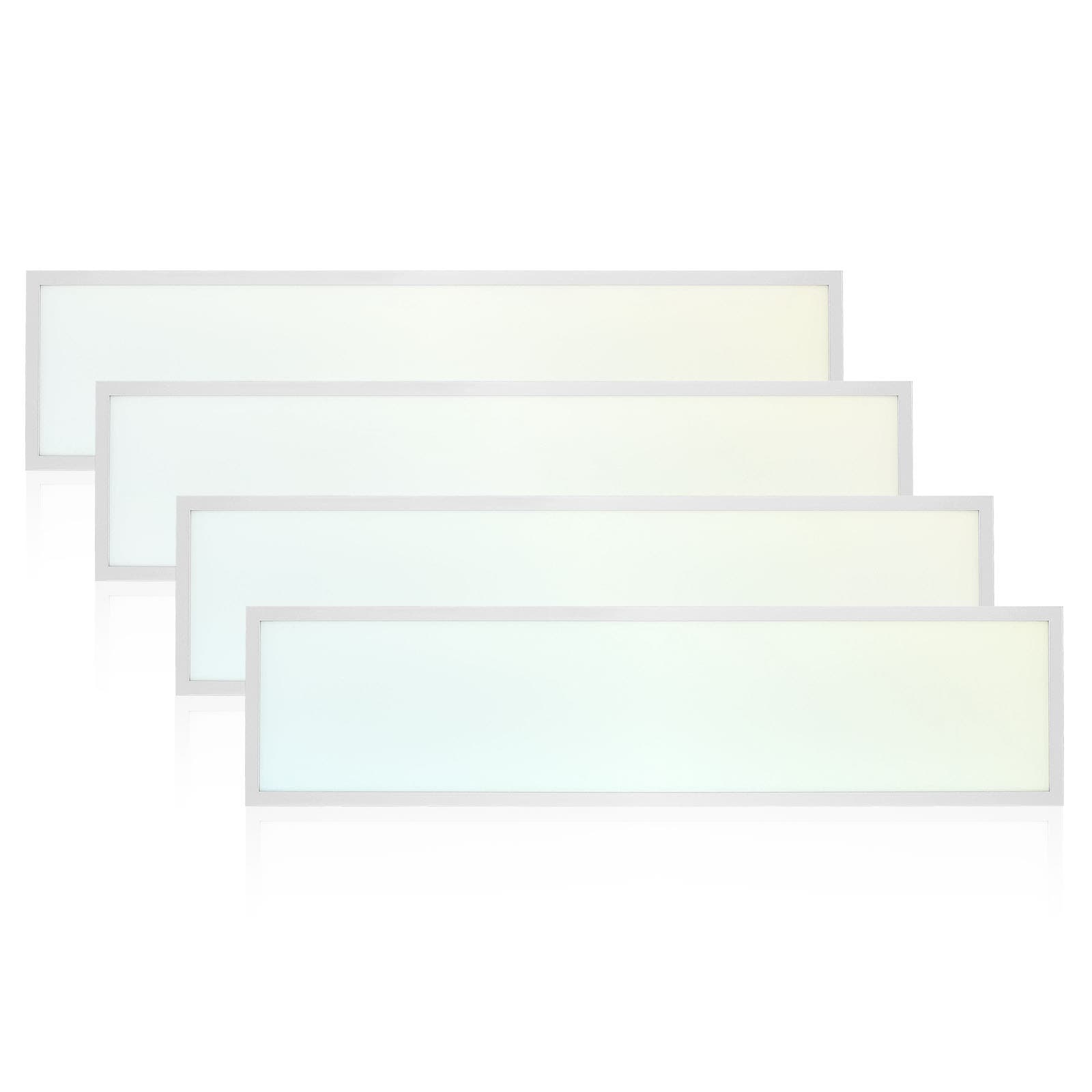 Luxrite - Luxrite CCT Color and Wattage Selectable LED Panel Lights - This 1 x 4 LED light fixtur...
