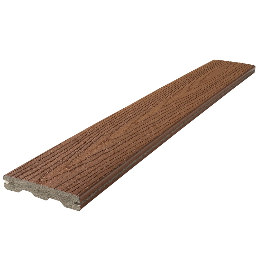 Fiberon 10213 Good Life 1-in x 5-1/4-in x 12-ft Bungalow Grooved Composite Deck board