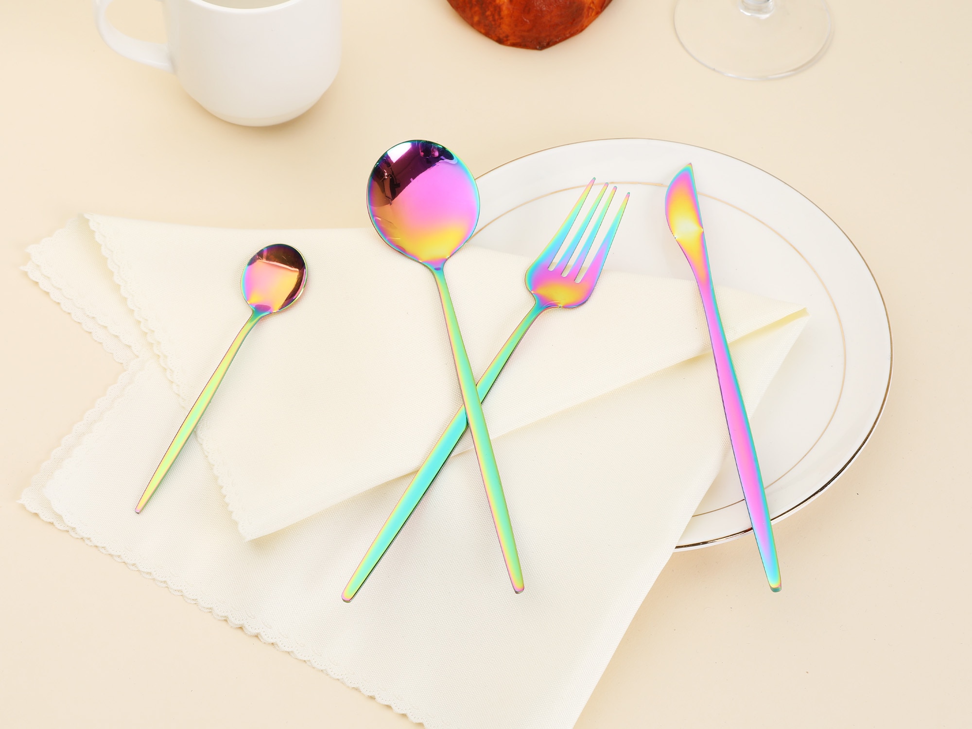 Unique Bargains S25121901UX6704 flatware - View #4