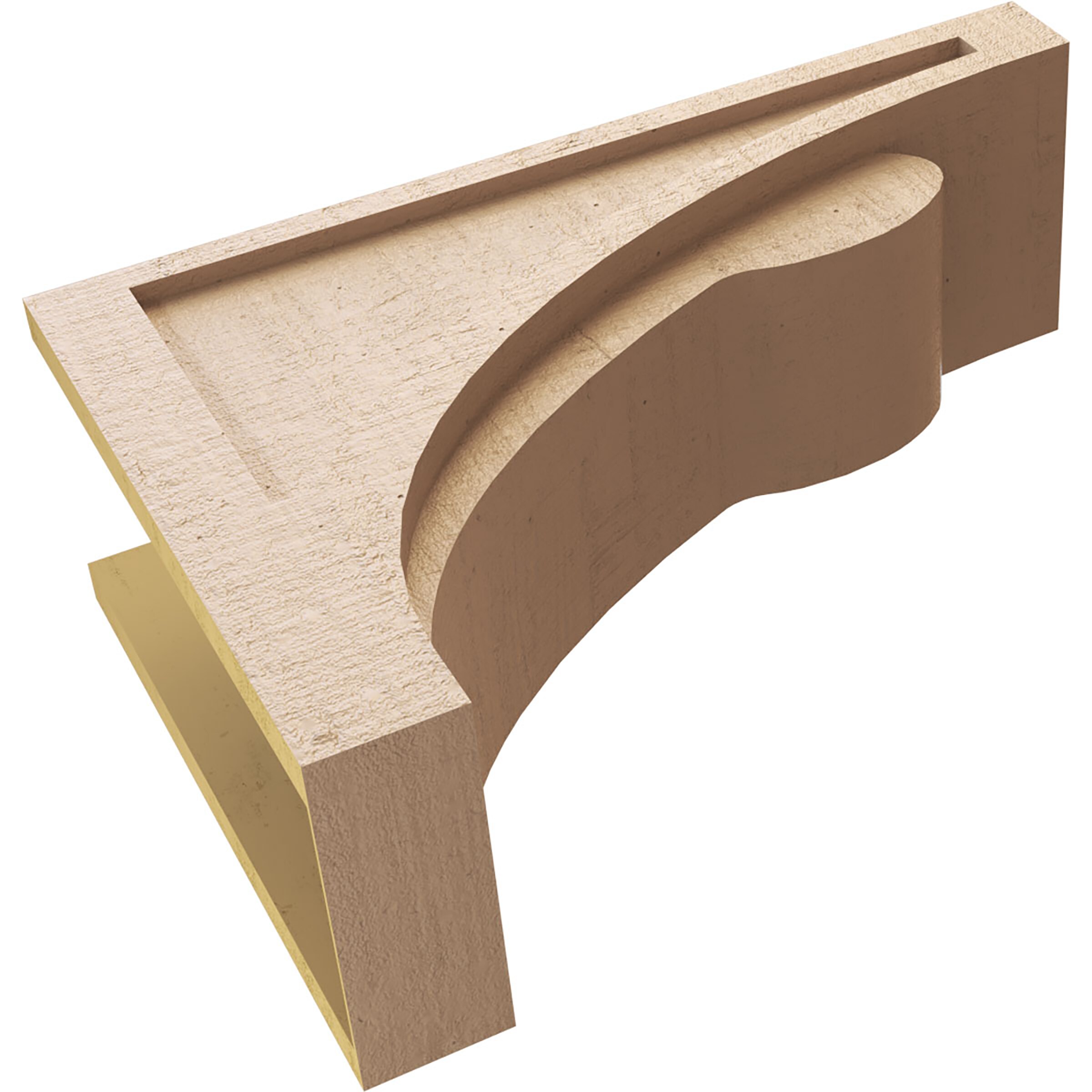 Ekena Millwork CORU08X24X16VIORCPR corbels - View #6
