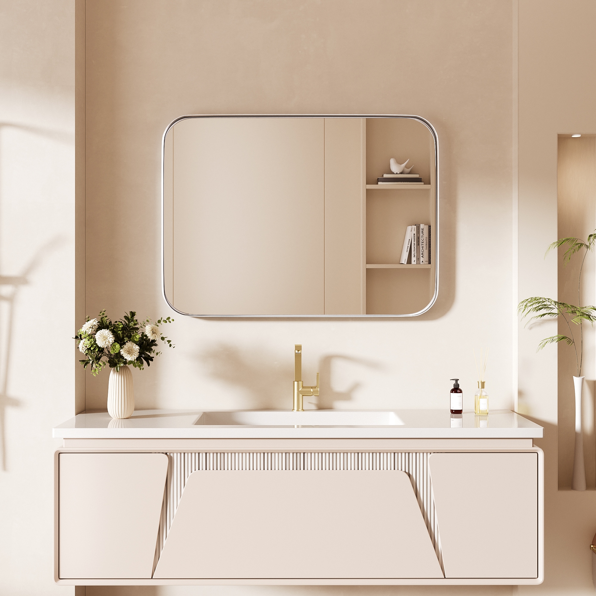 LOVMOR Y-TM2230-S Framed-Bath-Mirrors - View #2