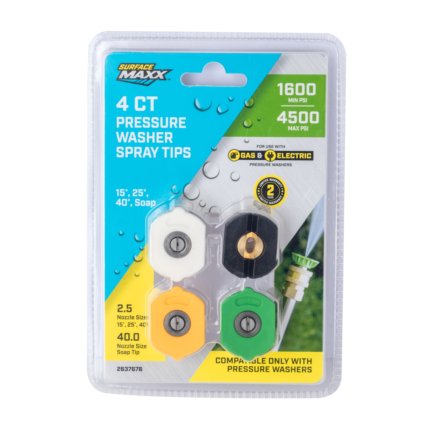 SurfaceMaxx SGY-PWA94 Pw-Nozzles-And-Swivels - View #12