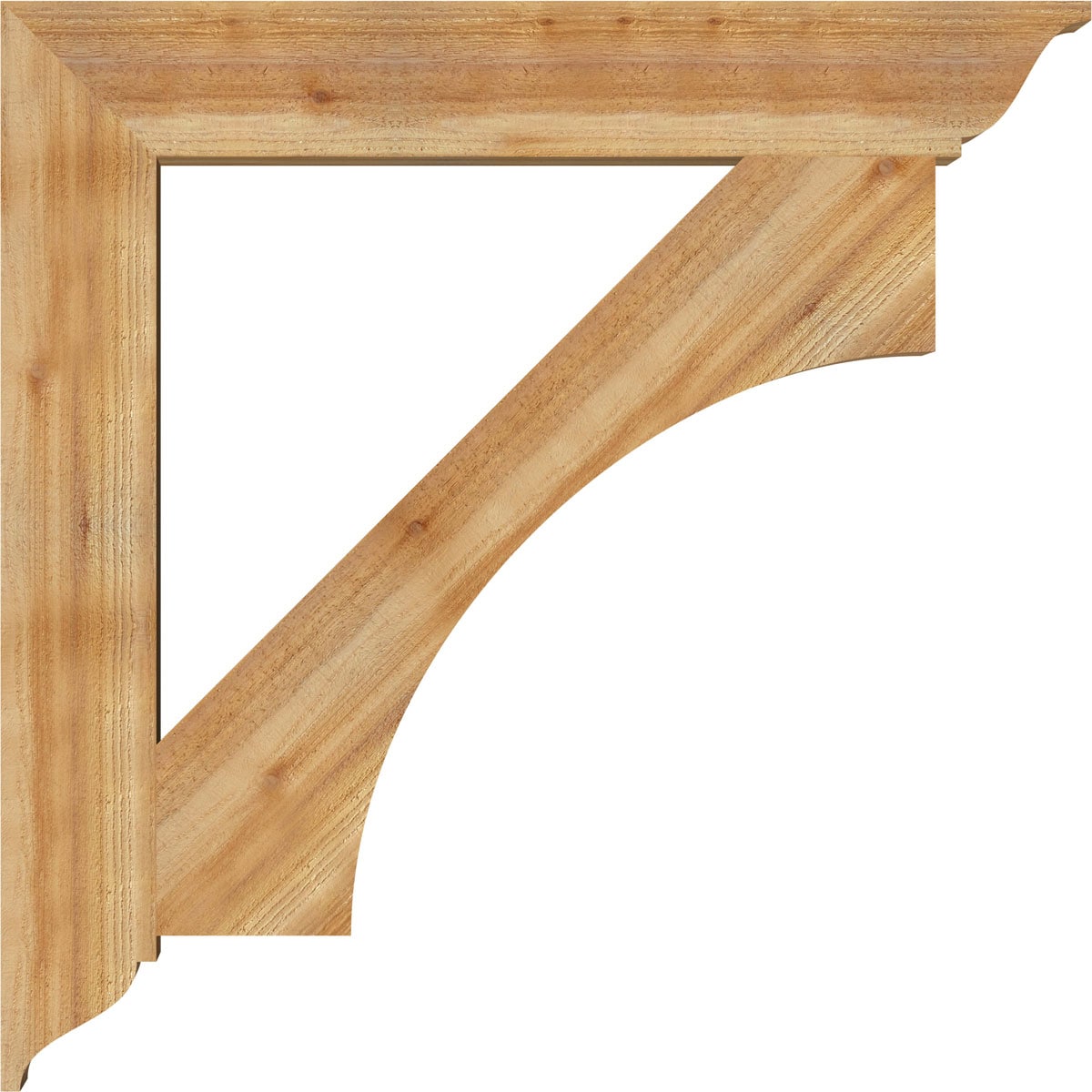 Ekena Millwork BKT06X42X42WTL01RWR Exterior-Brackets-Braces - View #3