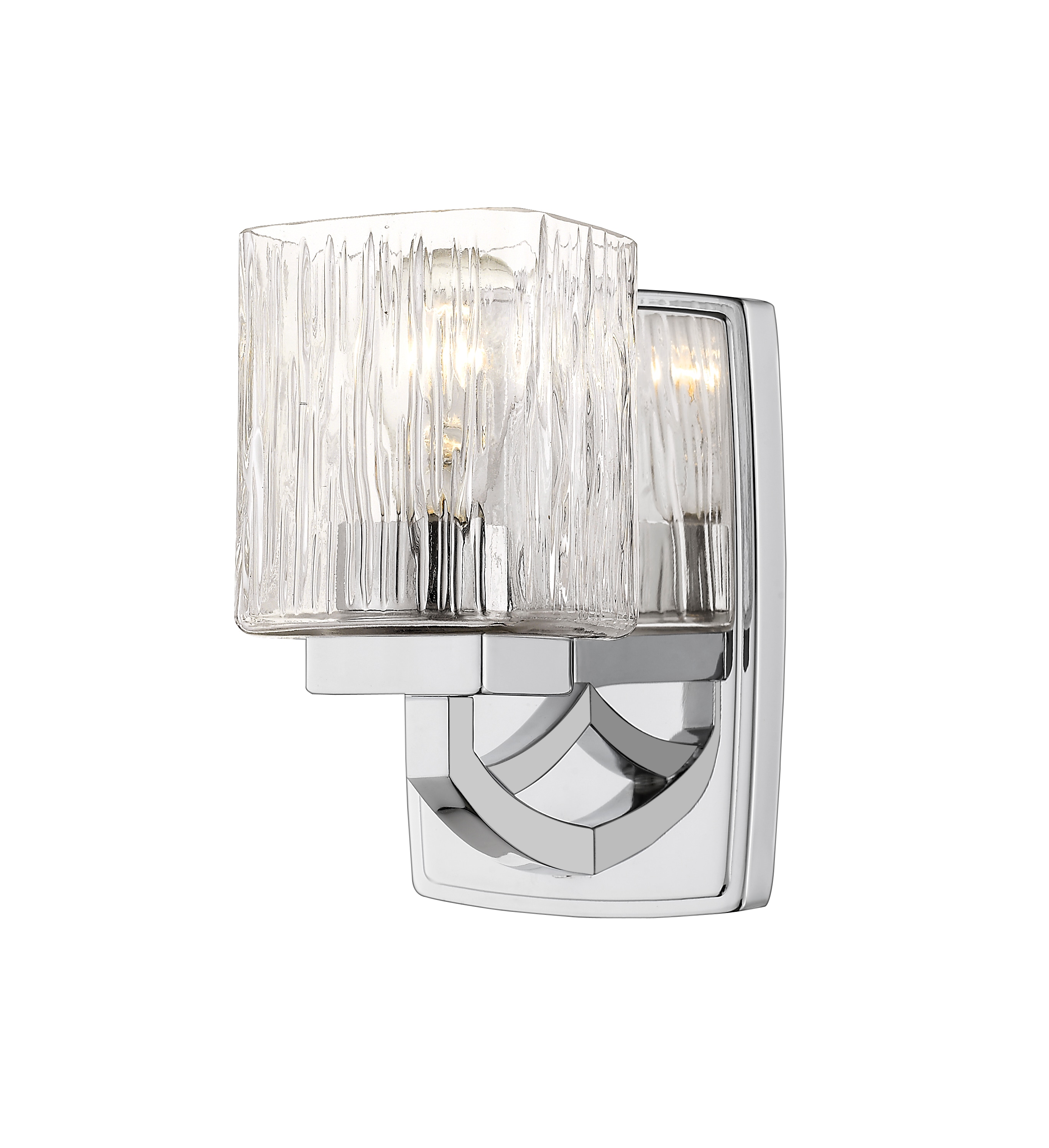 Z-Lite 1929-1S-CH Zaid 8.25-in 1 -Light Polished Chrome Modern/contemporary Vanity light