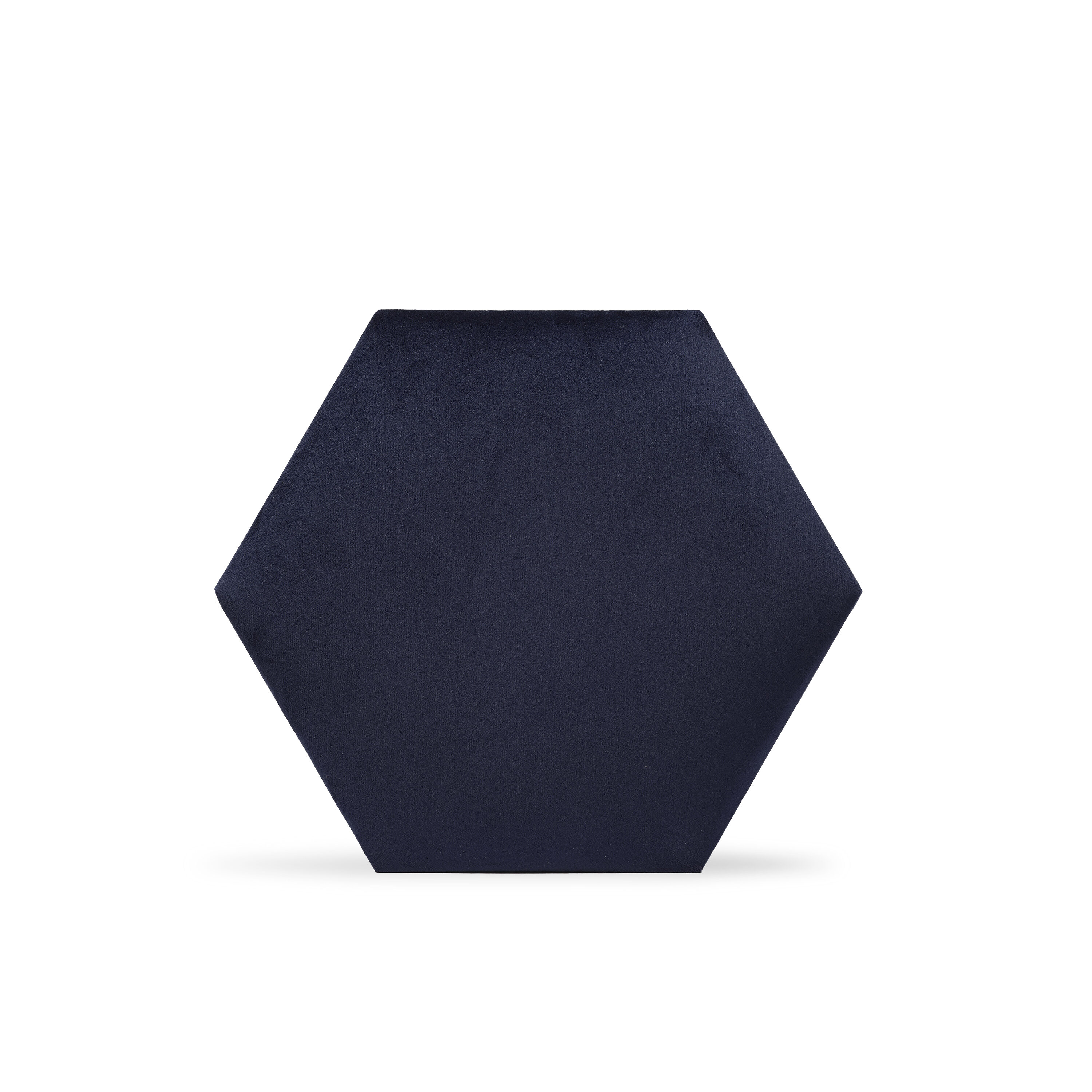 WALL!SUPPLY 20550404 12-in x 12-in Smooth Blue Composite Hexagon Wall Panel ( 2 -Pack, Covers 1.29-sq ft )