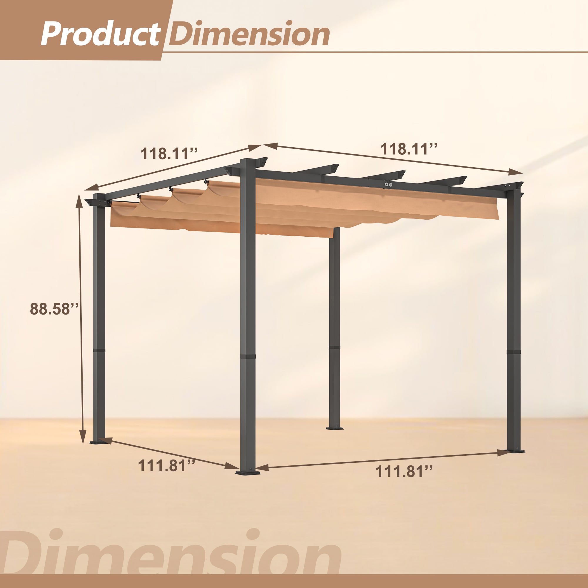 Gaierptone CRXMQPSB7LV Wood-Resin-Gazebos - View #8