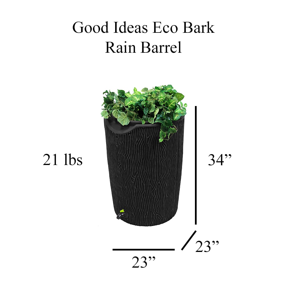 Good Ideas GI-REC-IMP-C50-BL Rain-Barrels - View #5