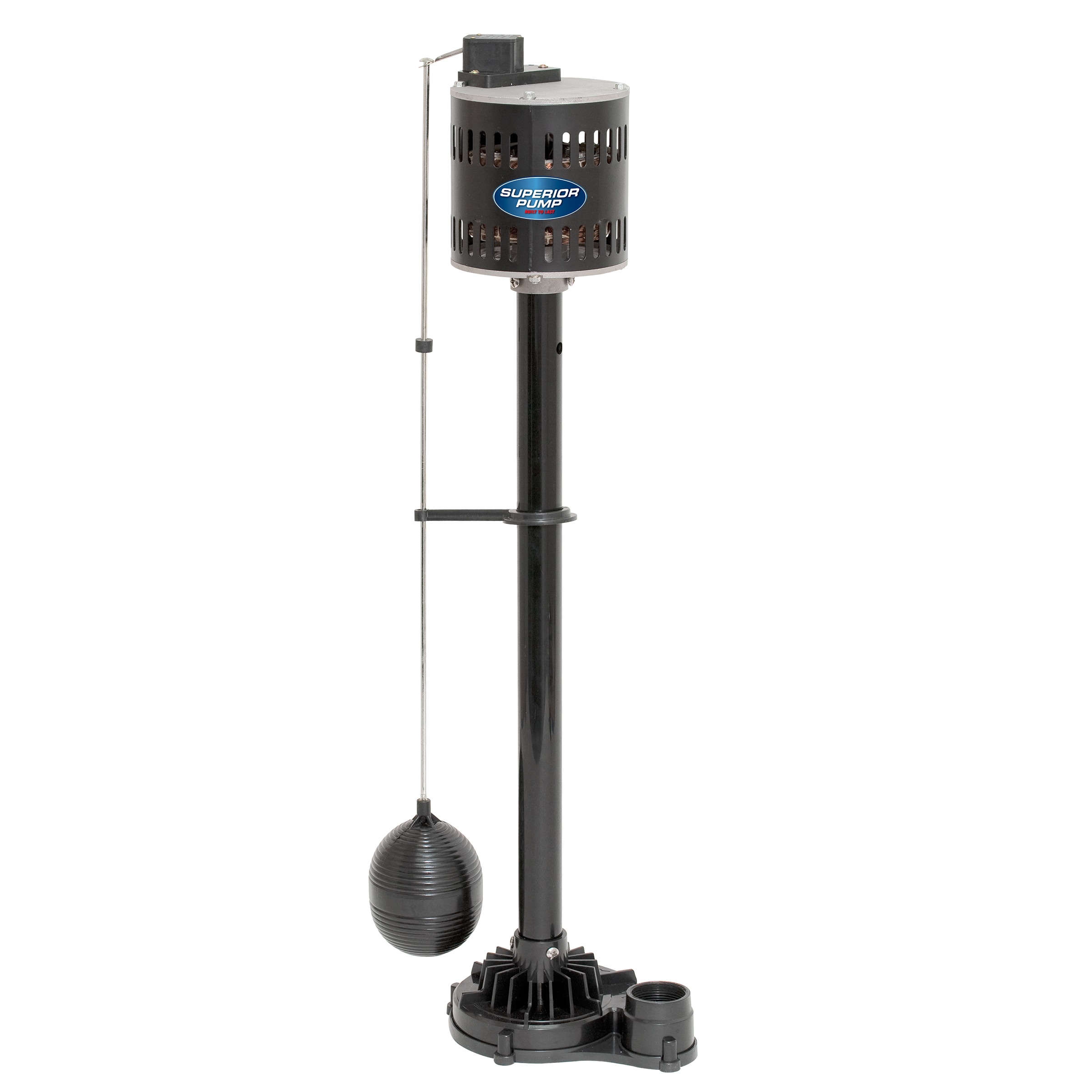 Superior Pump 92553 1/2-HP 120 -Volt 60-Gallon Thermoplastic Pedestal sump pump