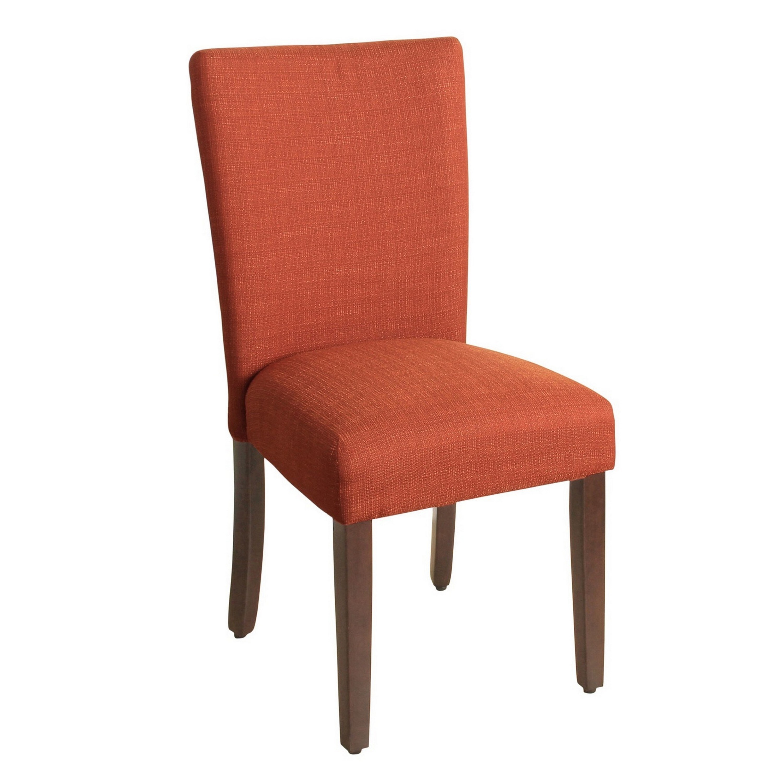 Benzara BM195005 Contemporary/Modern Upholstered Dining Side Chair (Wood Frame)