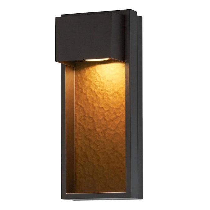 Portfolio 15 9 In H Bronze Dark Sky Led, Portfolio Outdoor Wall Lantern