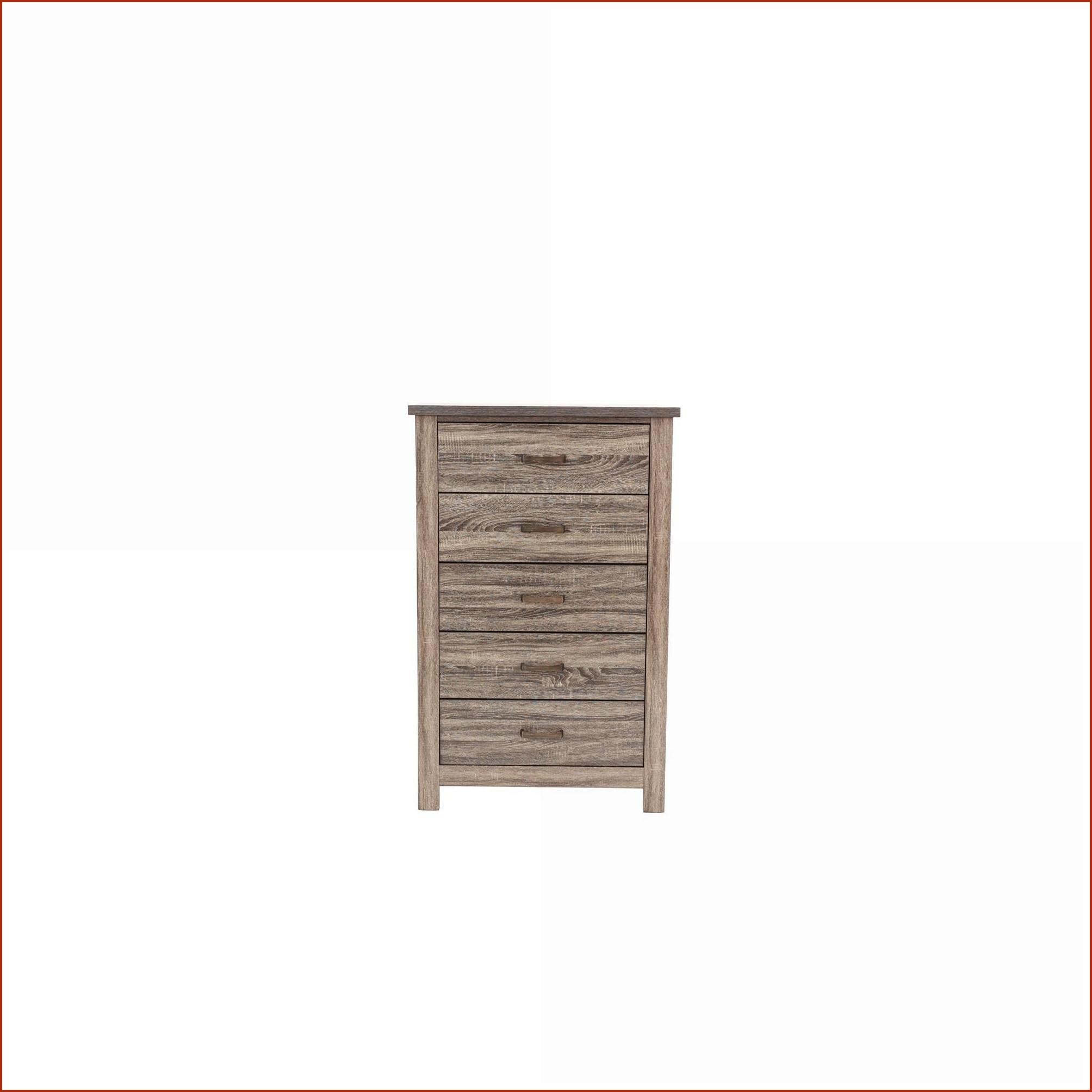 SunJet Chest of Drawers MidCentury Transitional with Rustic Gray OakBrown Finish Natural Particle BoardMDF