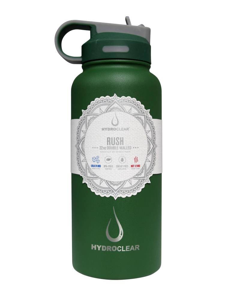 Mueller Sports Medicine Quart Water Bottle With Straw - Natural/black :  Target