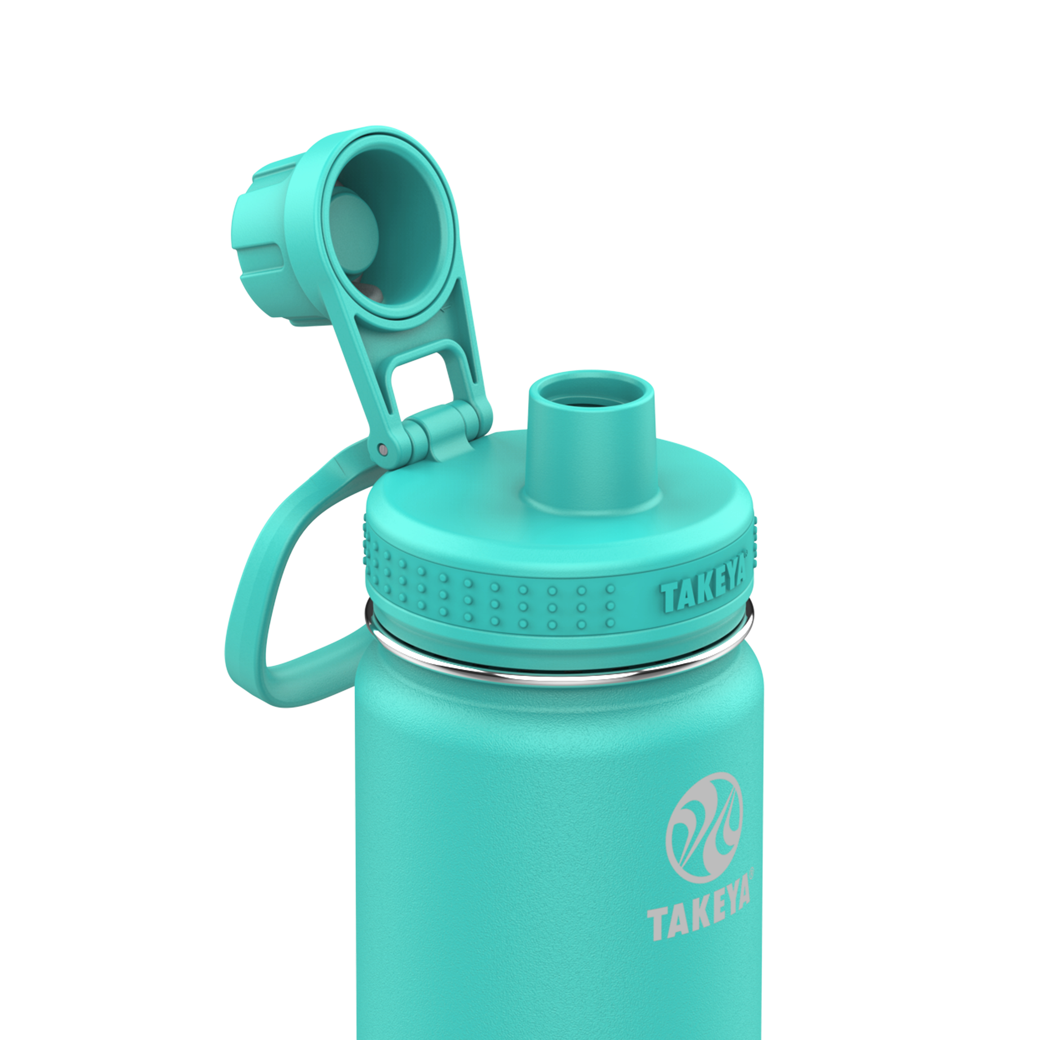 Thermos 24 Ounce Hydration Bottle with Connected Smart Lid, Teal (SP4005TL4)