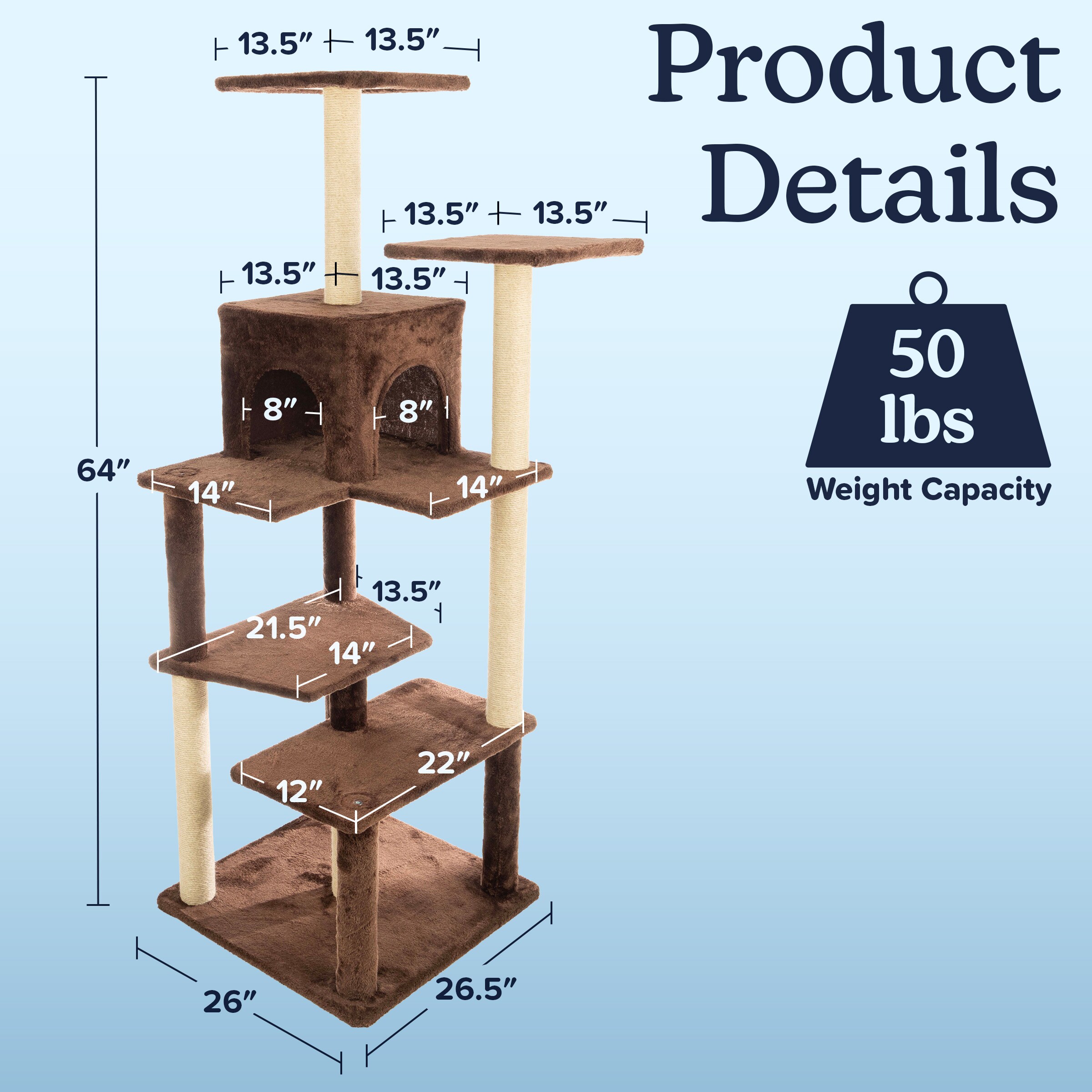 PETMAKER PET6456 Cat-Trees - View #2