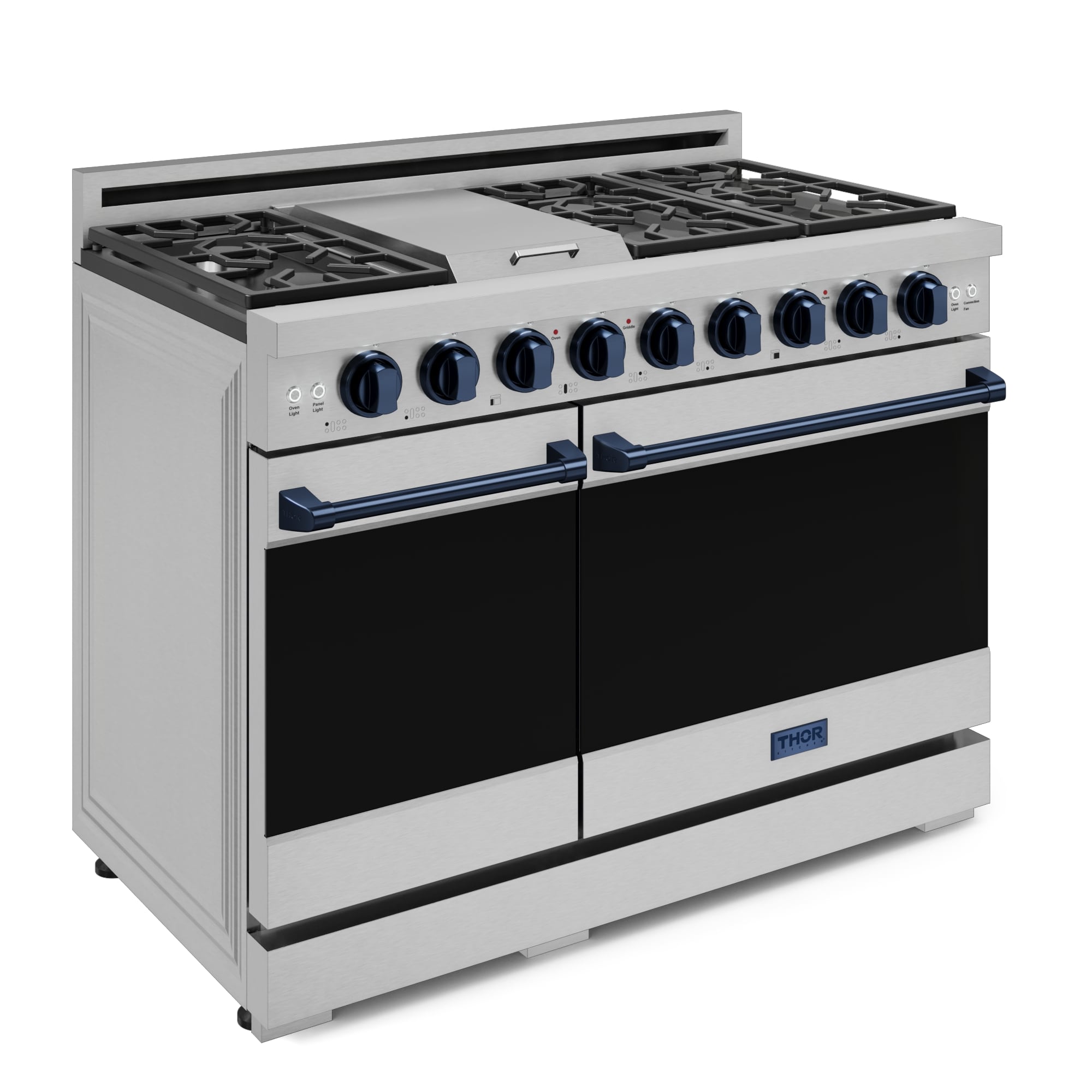 Thor Kitchen RSG48E-BLU Double-Oven-Gas-Ranges - View #6