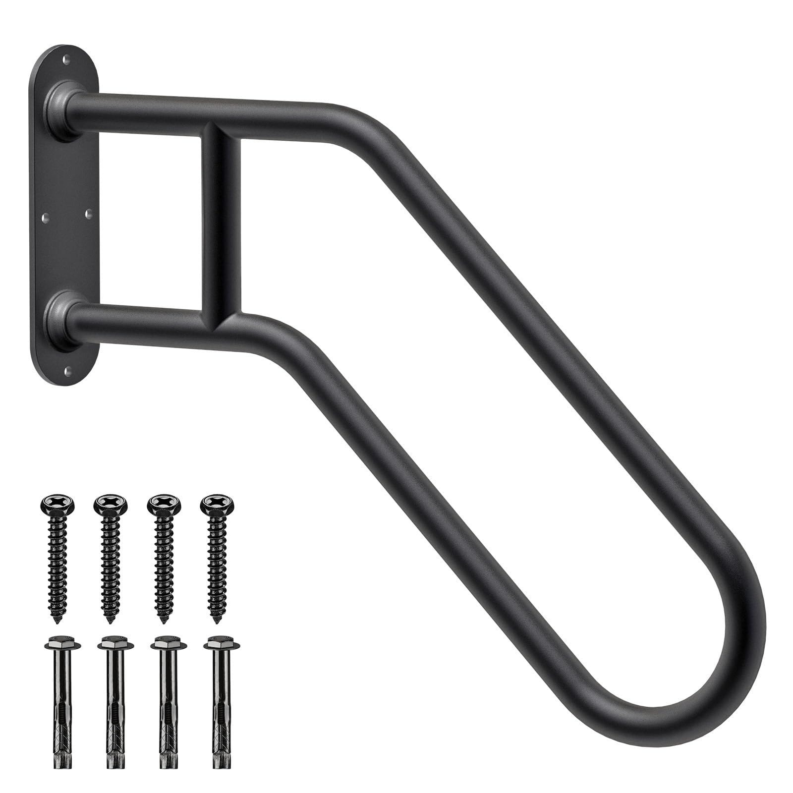 Wall Bar Railing Etokfoks Steel Handrail for Cable Railing System Wall Mounted Outdoor ...