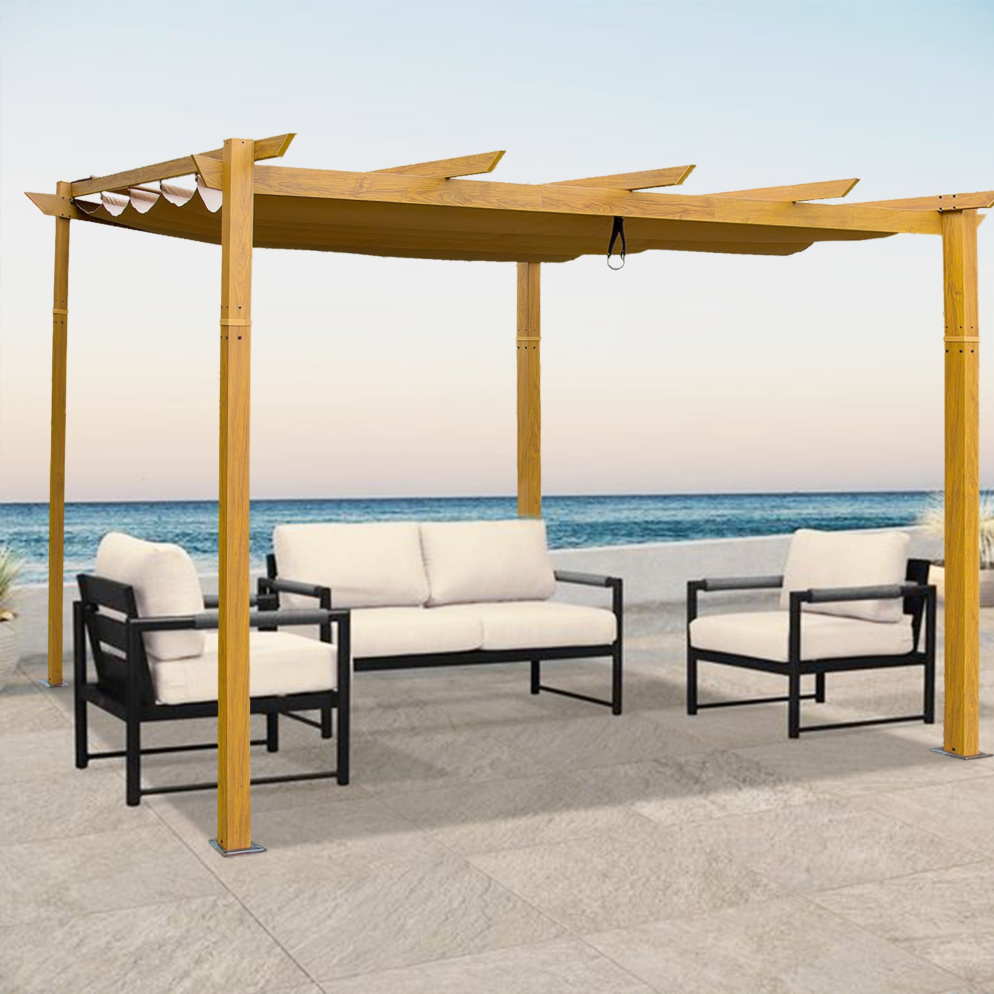 Kahomvis CREFISE-QP109-169 Pergolas-2 - View #7