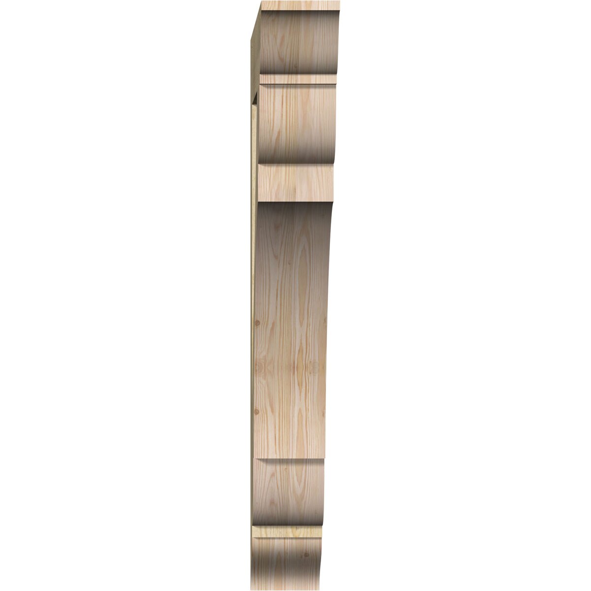 Ekena Millwork BKT06X36X48OLY01RDF Exterior-Brackets-Braces - View #2