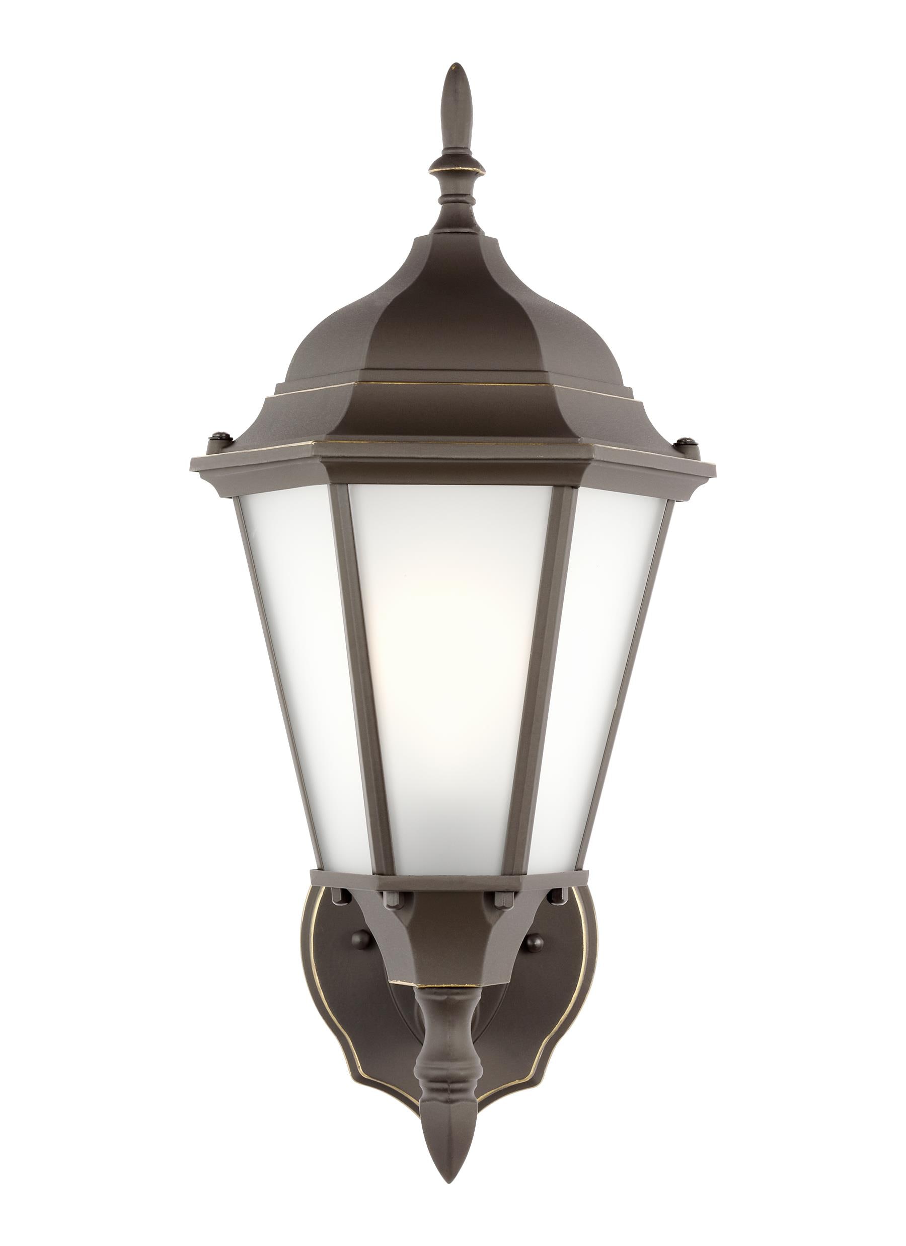 Generation Lighting 89941EN3-71 Bakersville 1 -Light 17.0000-in H Antique Bronze Hardwired Outdoor Wall Light