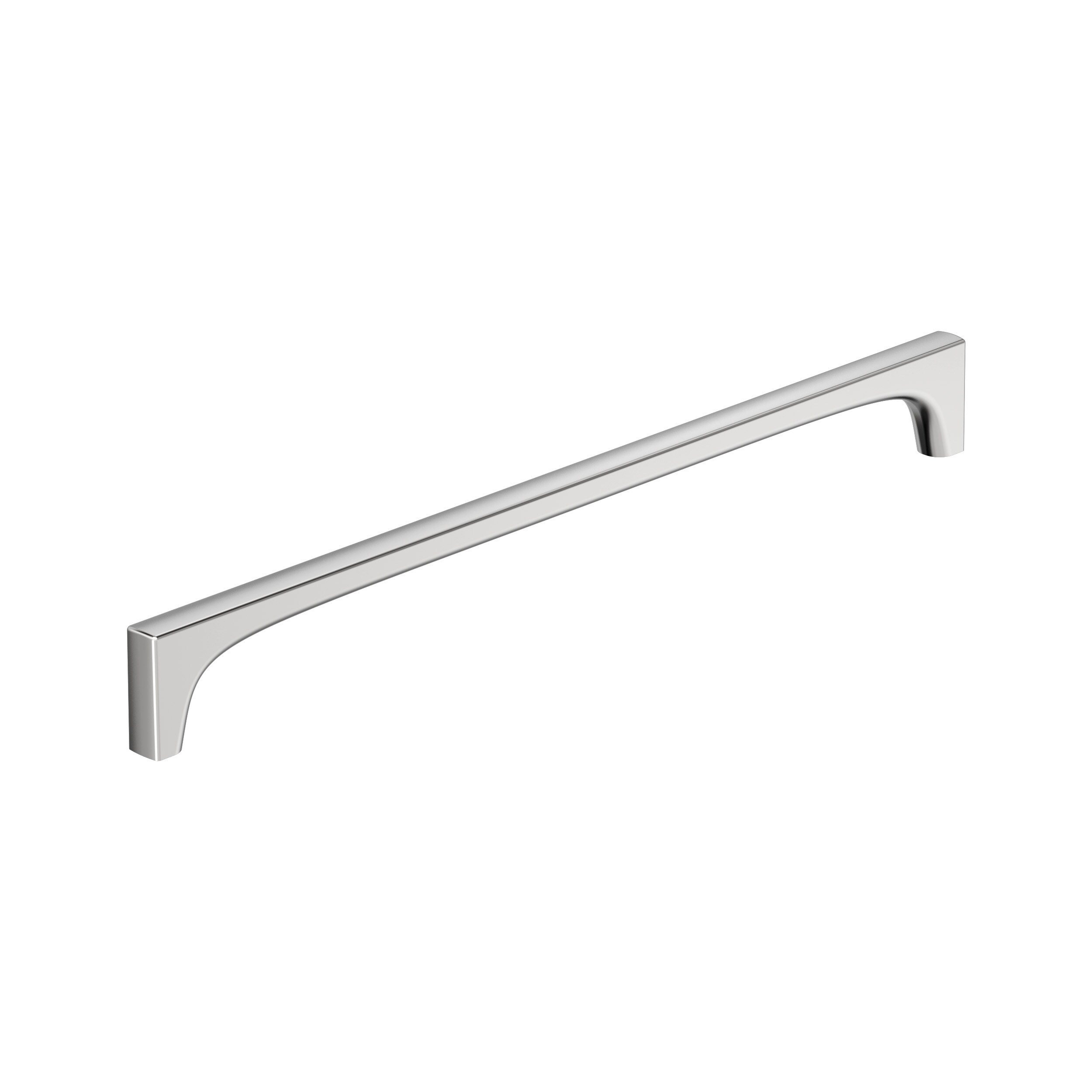 Amerock BP3742926 Merced 12-5/8-in , 320mm Center to Center Polished Chrome Rectangular Bar