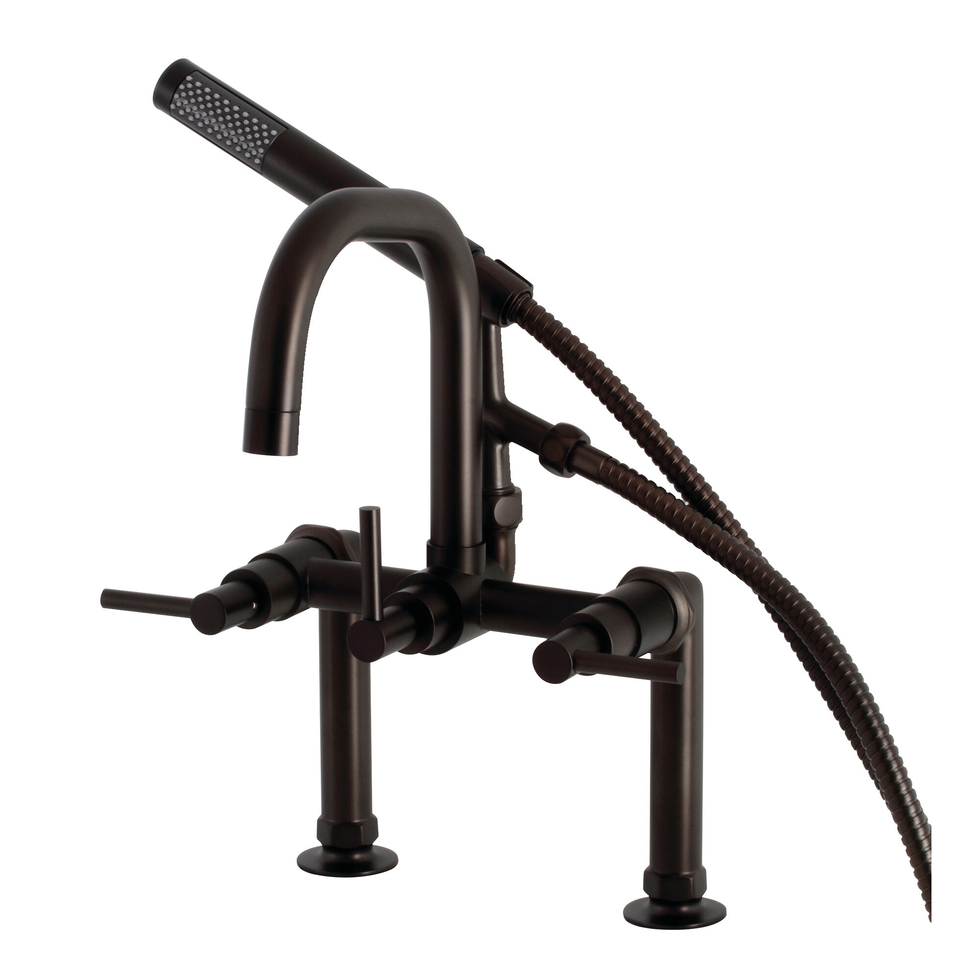 Kingston Brass WLAE8405DL Roman-Tub-Faucets - View #2