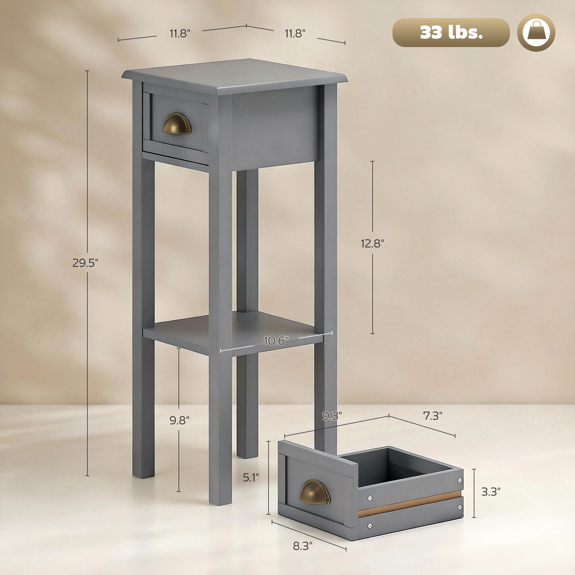 Tinyhomie LW-WEM-1706 End-Tables - View #5
