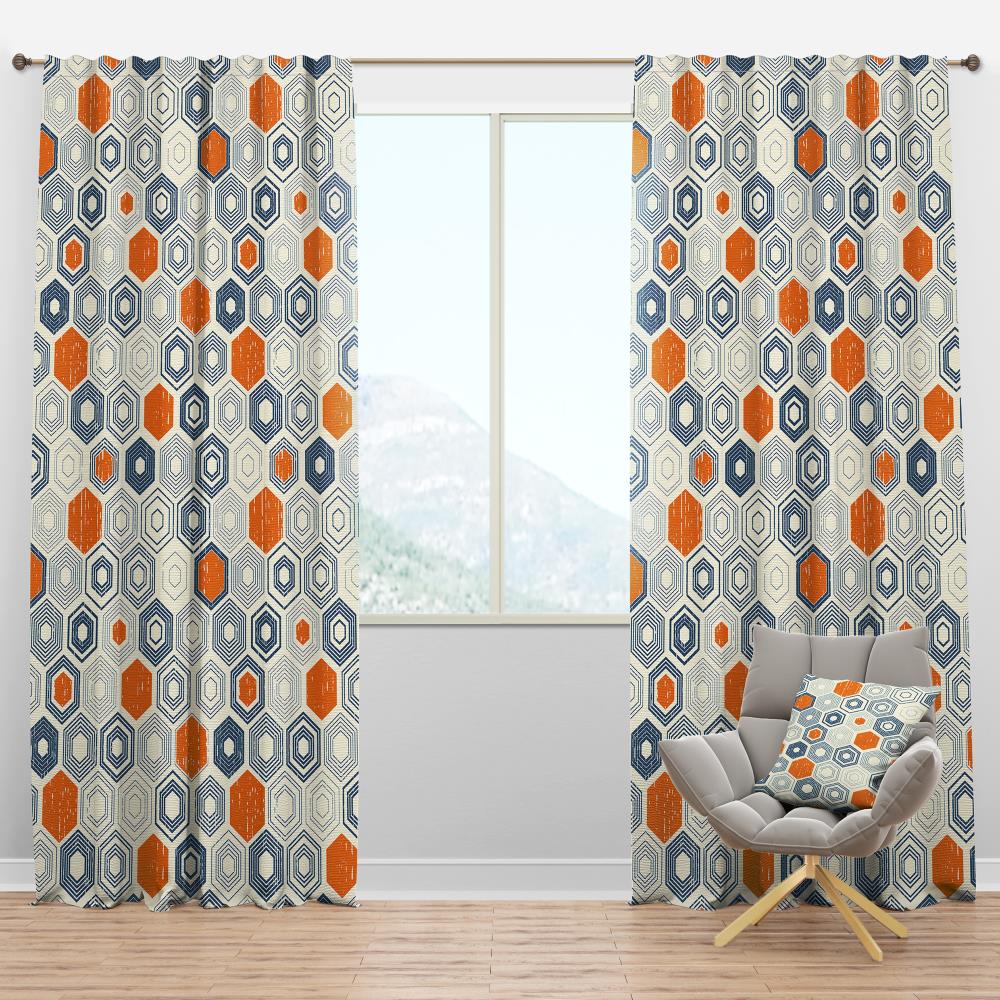 Delicate Orange Sand 3D Curtains Blockout Photo Printing Curtains Drape Fabric 