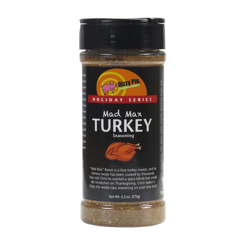 Dizzy Pig DP-MMT-8 Mad Max Turkey Roasty BBQ Rub 6.2 oz 1 pk