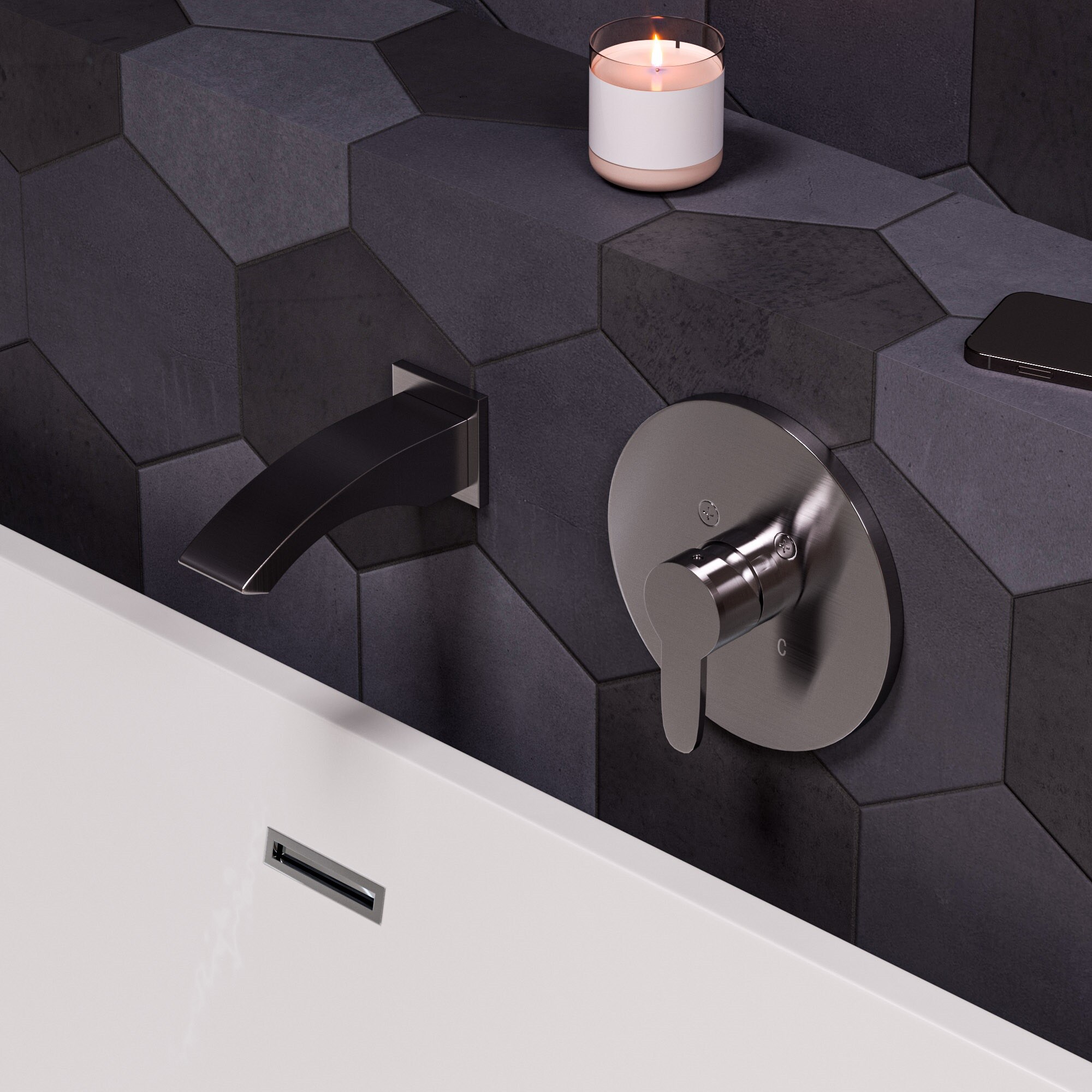 ALFI AB3301-BN Tub-Spout - View #6