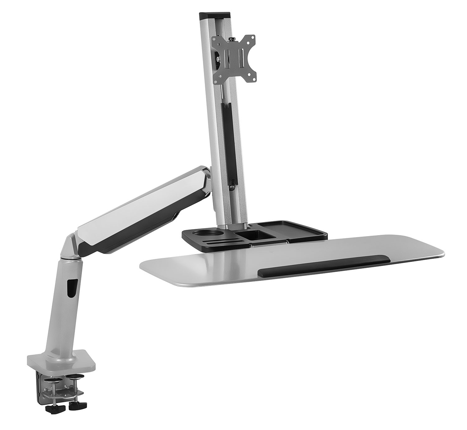 Mount-It! MI-7903 Mi-7903 Single Monitor Adjustable Sit Stand Workstation