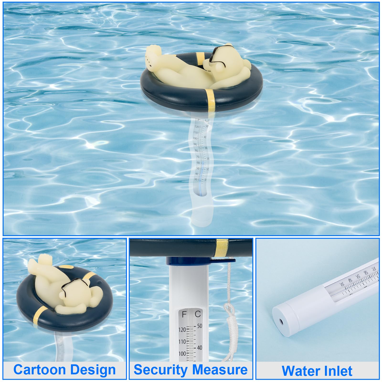 Aoibox LABAGQNC Pool-Thermometers - View #3