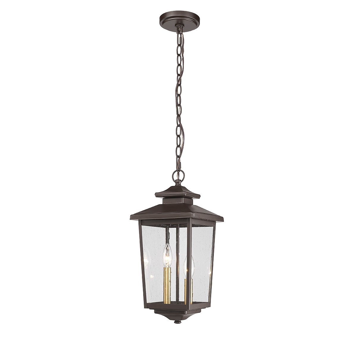 Millennium Lighting Eldrick 2-Light Powder Coat Bronze Transitional ...