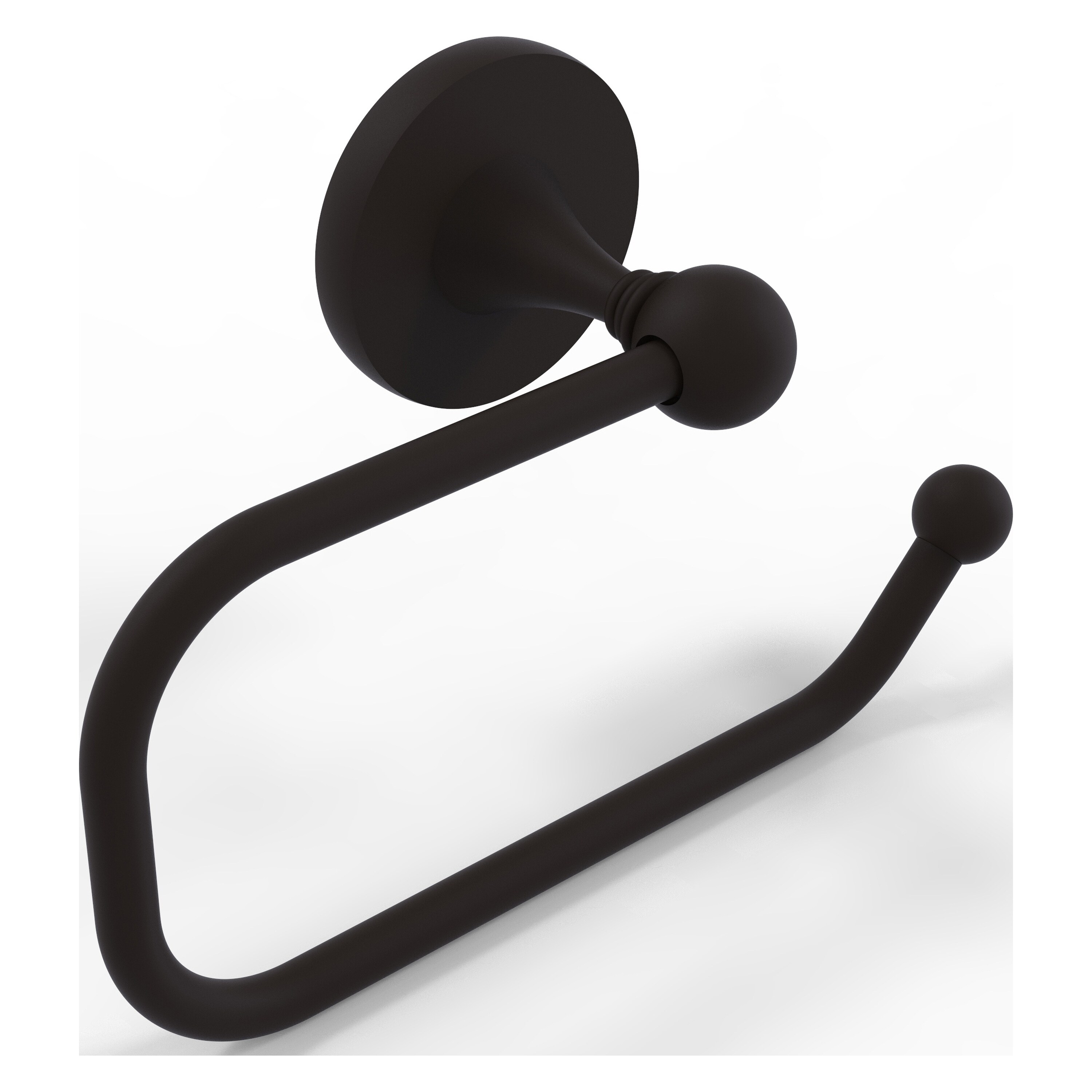 Allied Brass SL-24E-ORB Shadwell Oil-rubbed Bronze Wall mount Single post Toilet Paper Holder 1 -Rolls