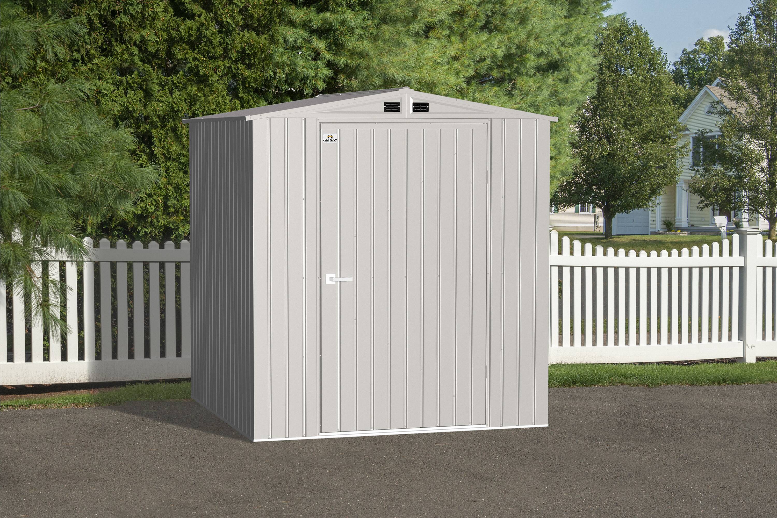 Arrow EG66CG 6-ft x 6-ft Elite Galvanized steel Storage Shed