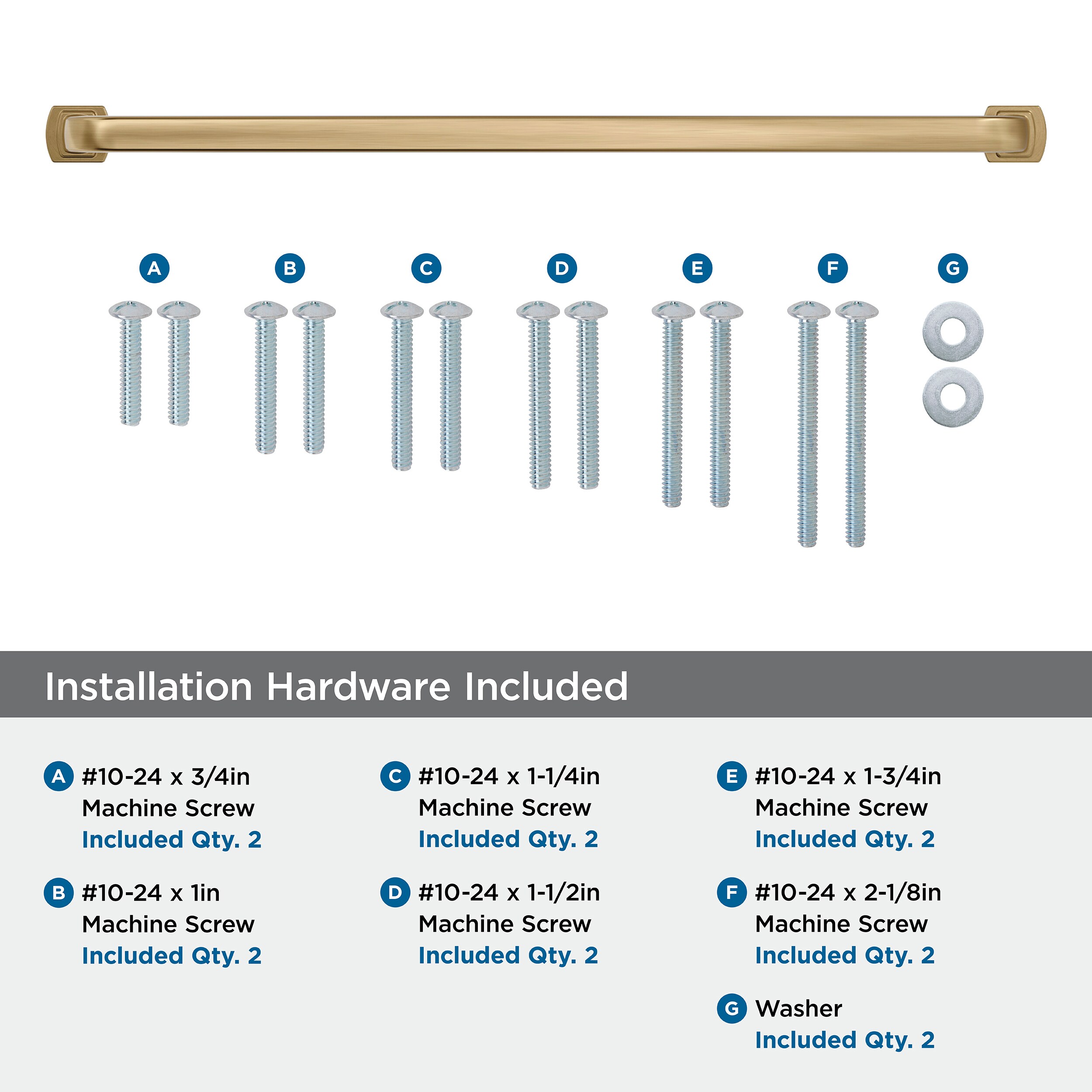 Amerock BP55525CZ Cabinet-Pulls - View #6