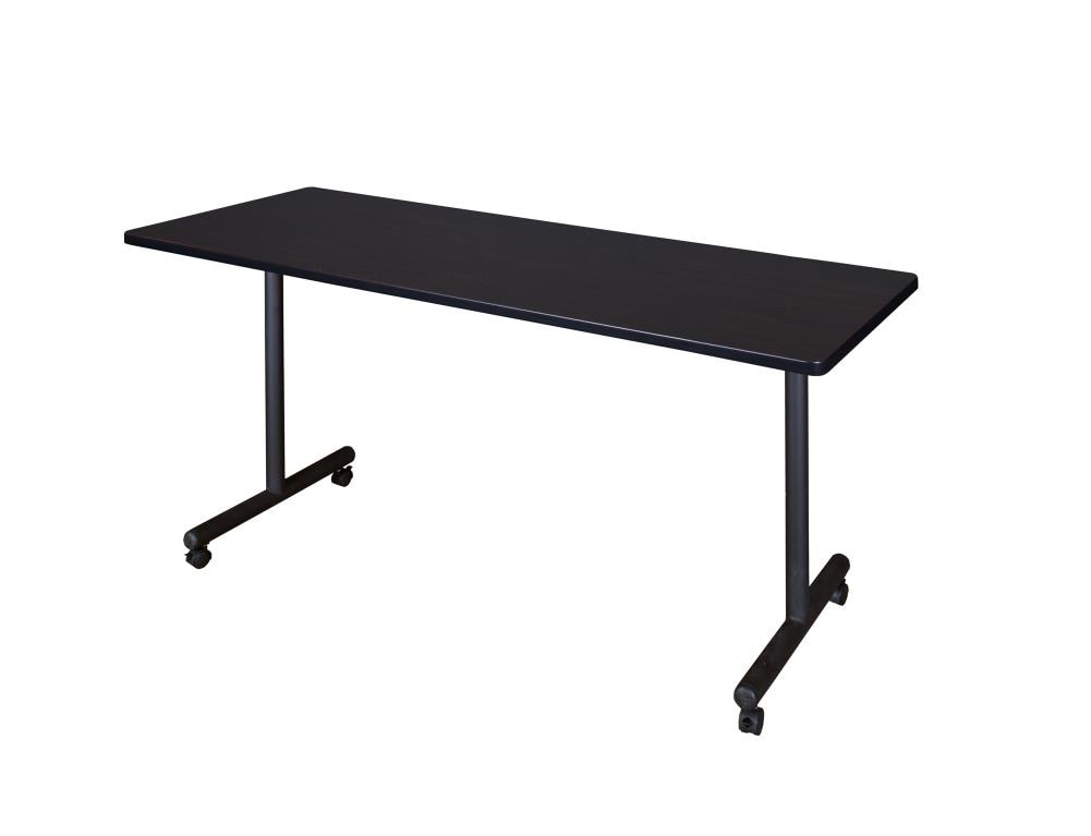 Regency MKTRCC7224MW Training Brown 4-Person Training Table (72-in W x 29-in H)