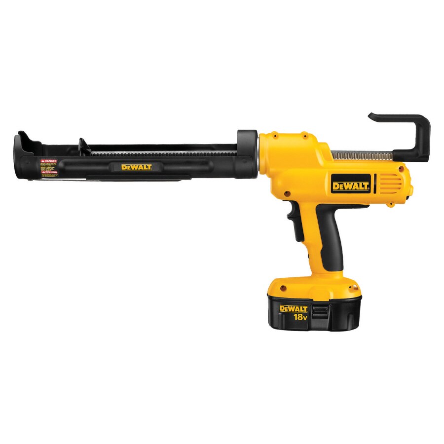 DEWALT 10-oz Cordless Battery Powered Anti-drip Rod Caulk Gun (Bare Tool)  in the Caulk Guns department at