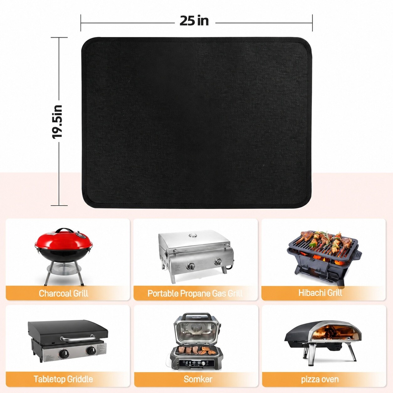 JVFCXXV LJV0618C073 Grill-Mats - View #5