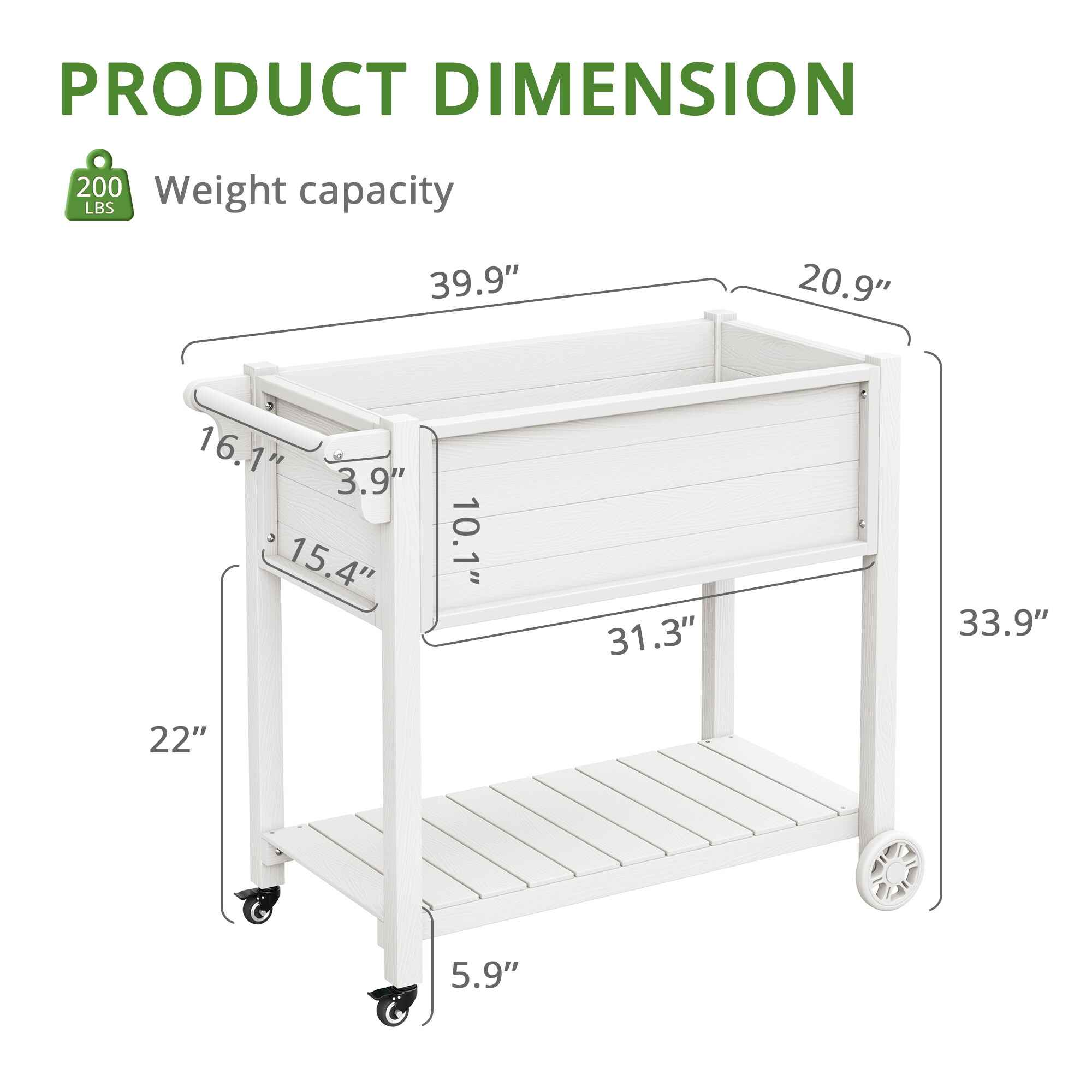LUE BONA TX-002-02LS Raised-Garden-Beds - View #4