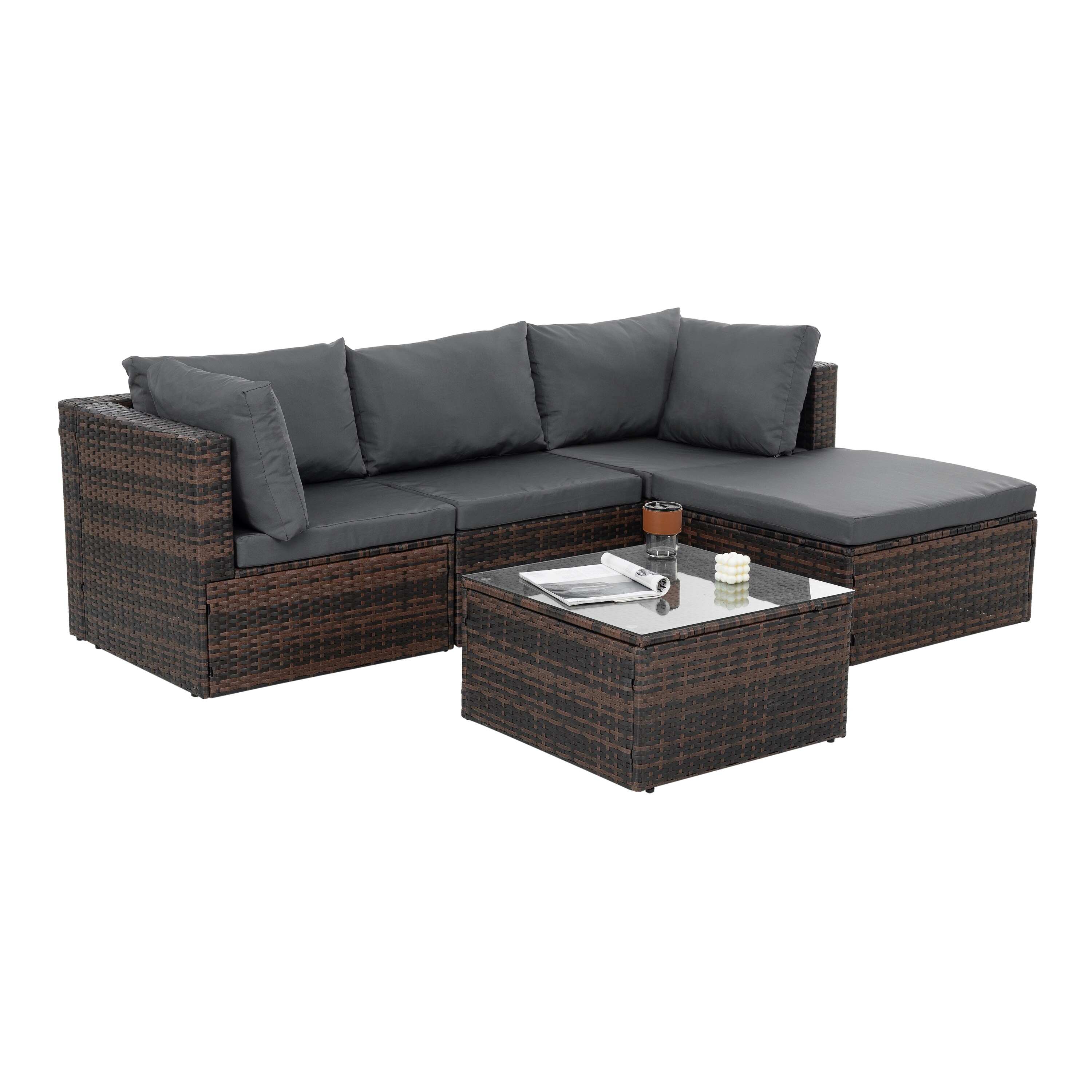 AHIOU HOME ZAAHG-S00023SF Patio-Conversation-Sets - View #6