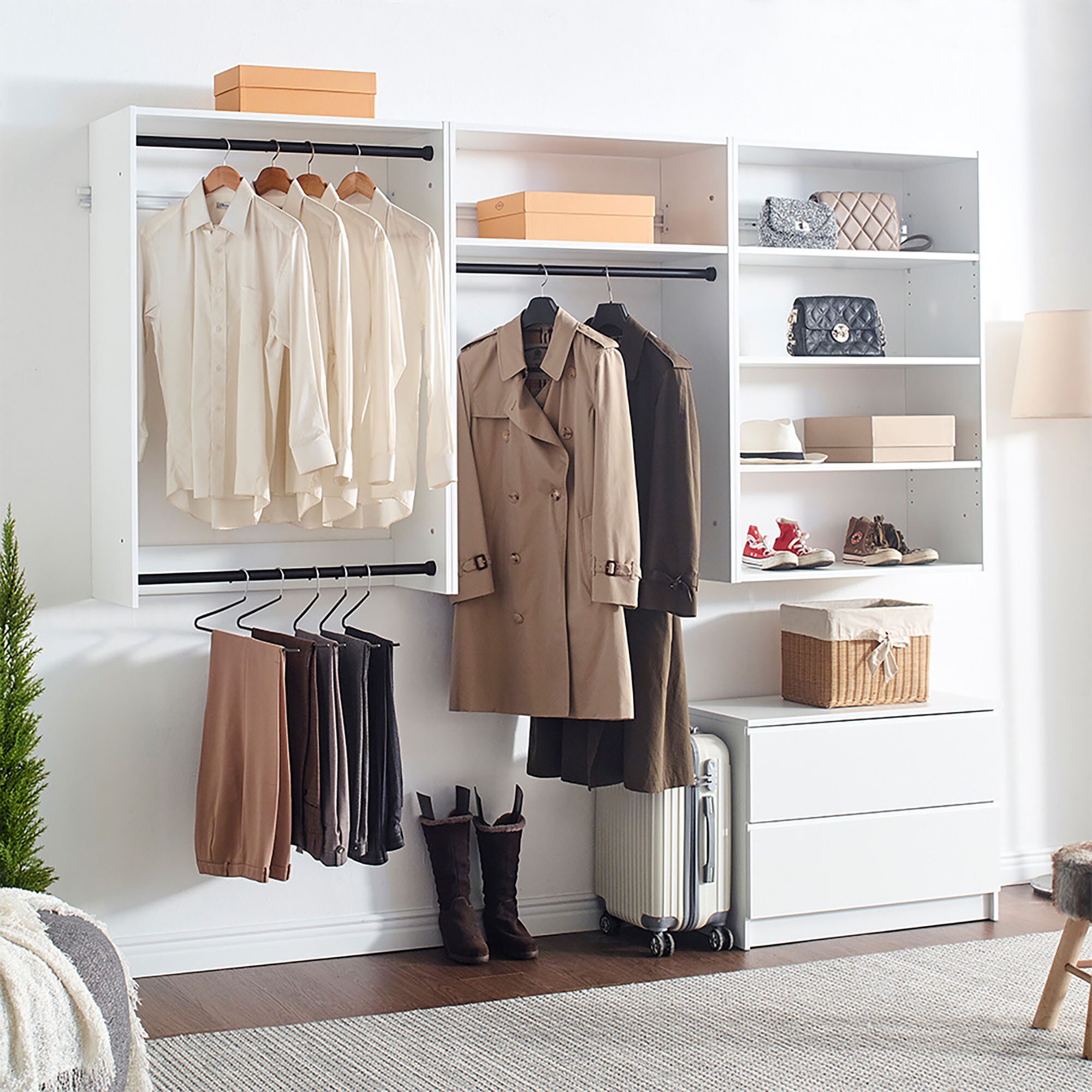 LOVMOR SF-R-B040S00090 Wood-Closet-Shelves - View #3