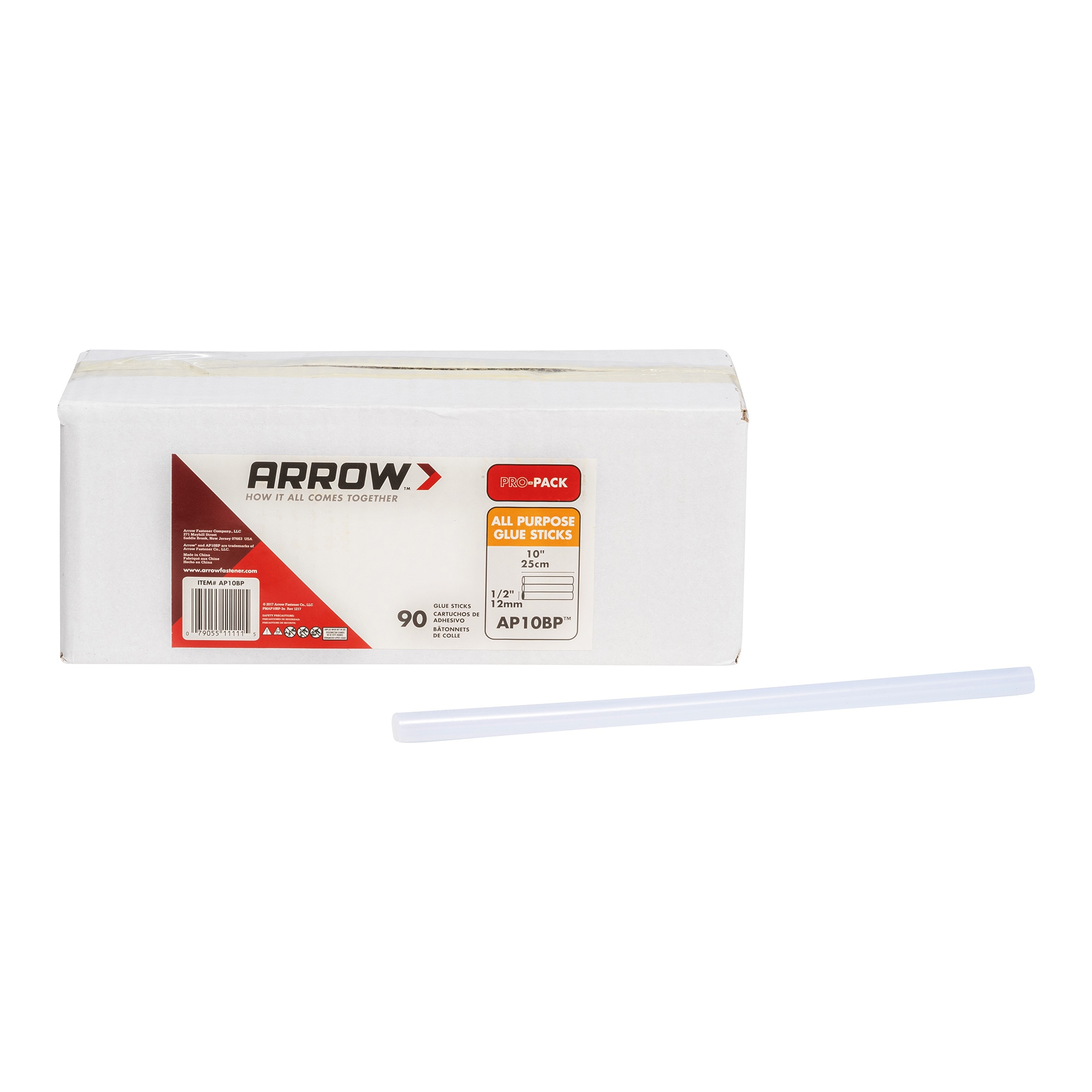 Arrow Mini Hot Glue Sticks 200Pack Clear Glue Gun Sticks 4&5/16''High  Viscosity
