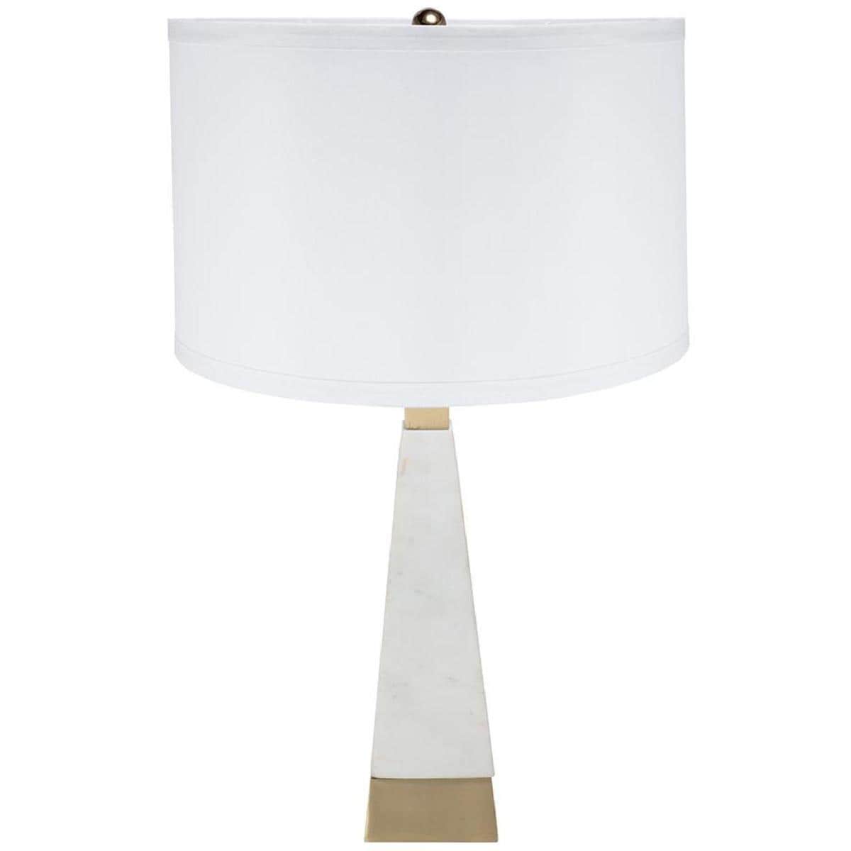 A&B Home  83862 Anita 26 inch 4000 watt Gold/White Table Lamp Portable Light
