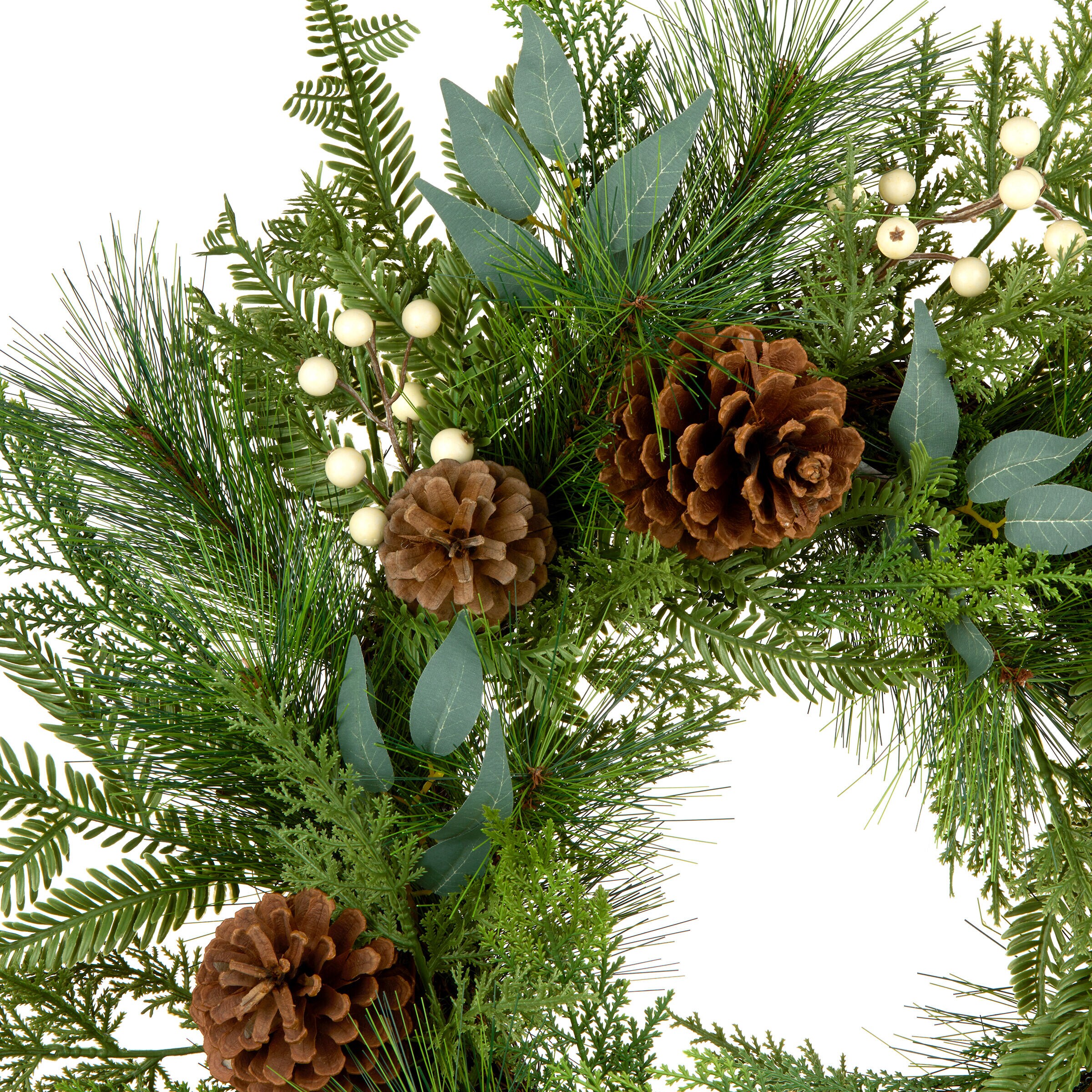 National Tree Company JH100-23FD0385-1 Artificial-Christmas-Wreaths - View #3