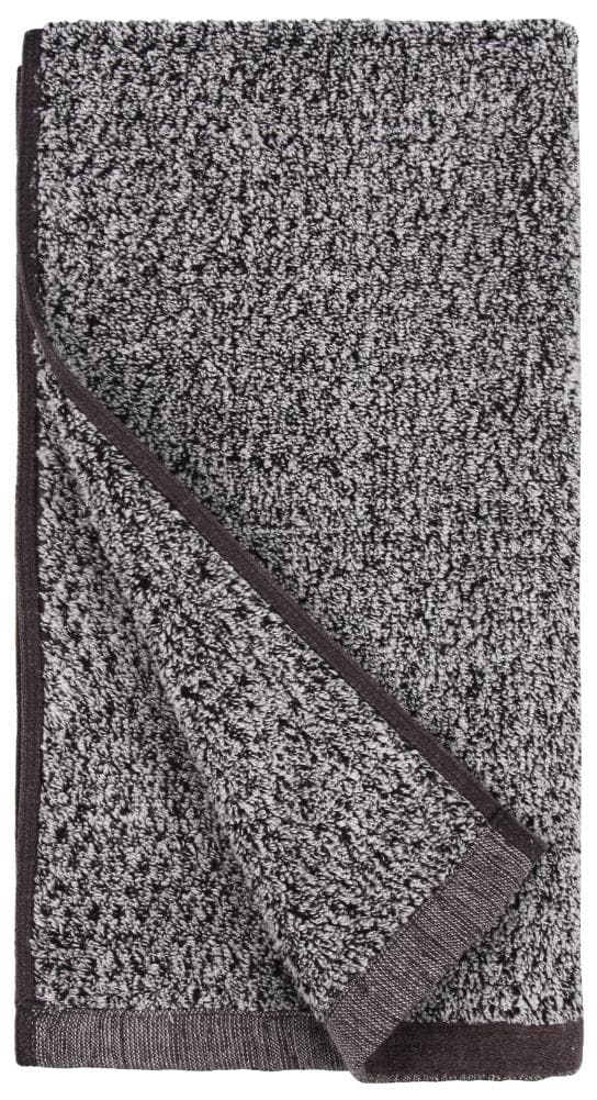 Everplush 4-Piece Charcoal Cotton Quick Dry Hand Towel (Flat Loop Towels)  in the Bathroom Towels department at