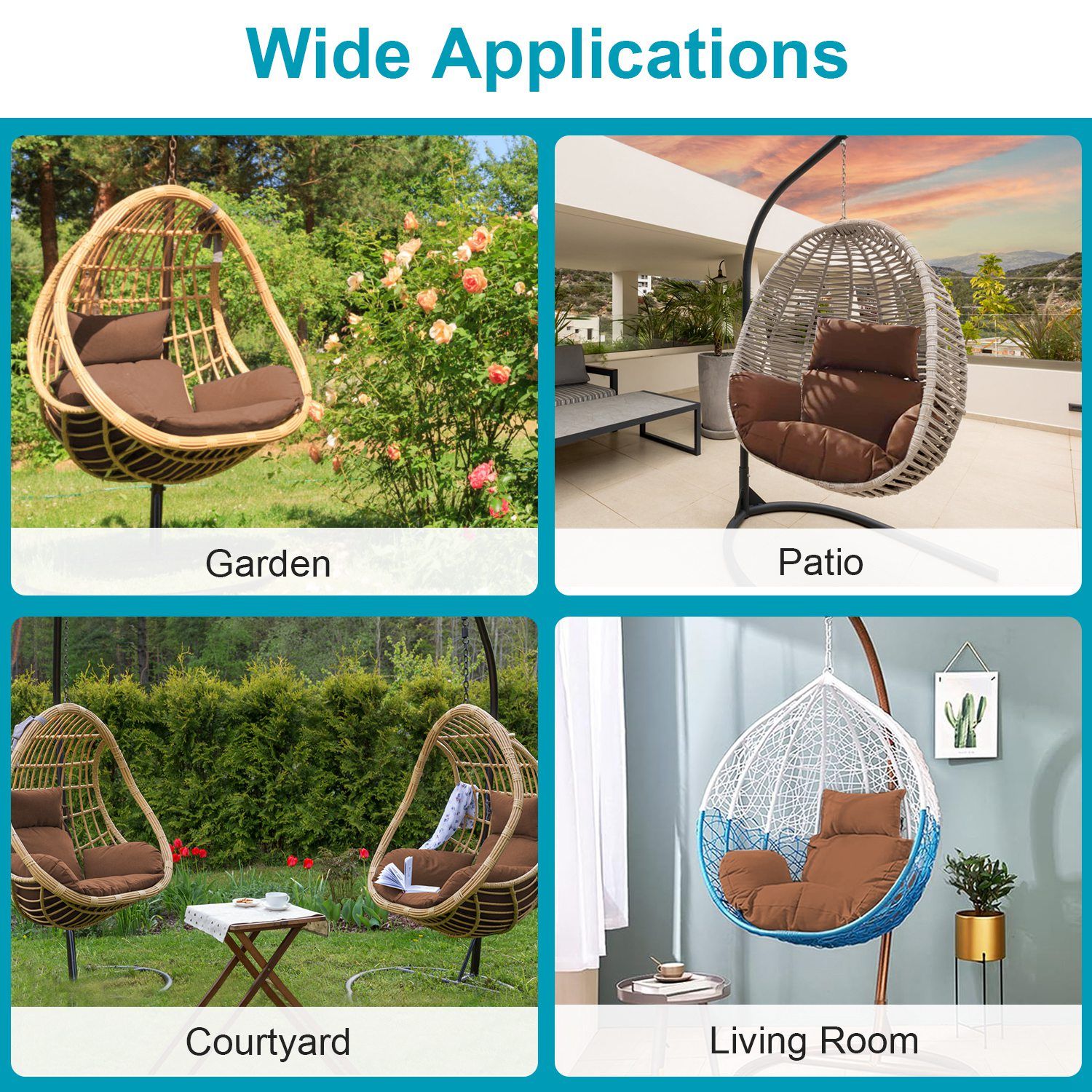 AHIOU HOME ZAAHD-HGNW3UCU Patio-Furniture-Cushions - View #10