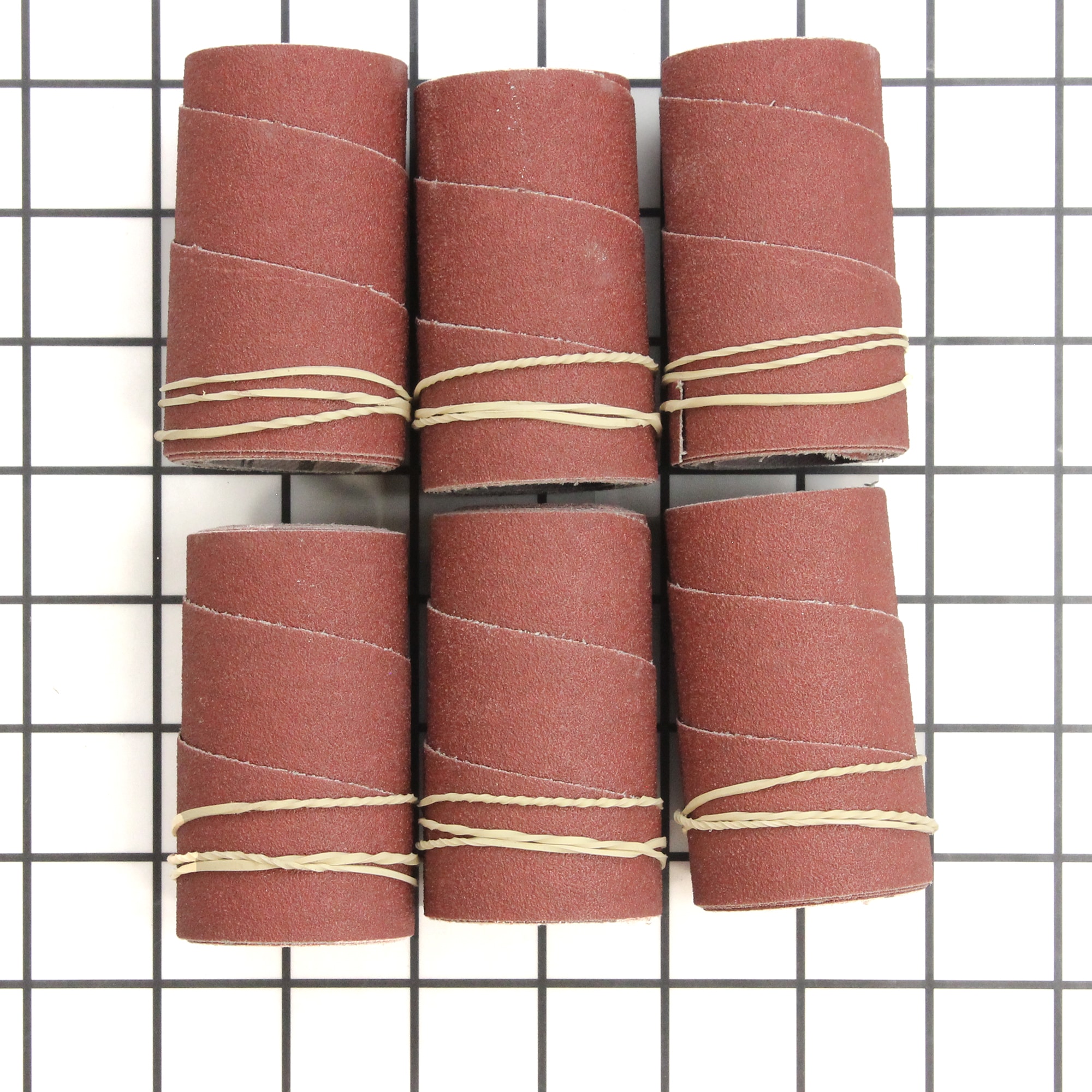 JET JT9-60-1080 10-in Ready-to-Wrap 6 -Piece Aluminum oxide 80 -Grit Roll Sandpaper